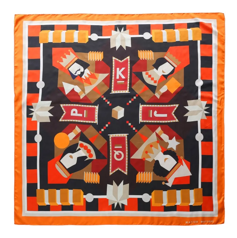 Matter Matters The Kingdom of Sun Square Scarf sold by Matter Matters