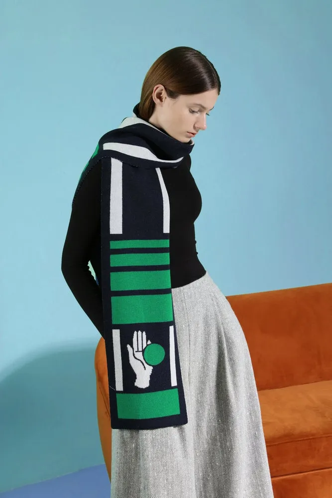 Chance Knit Scarf • Forest sold by Matter Matters product image thumbnail 2