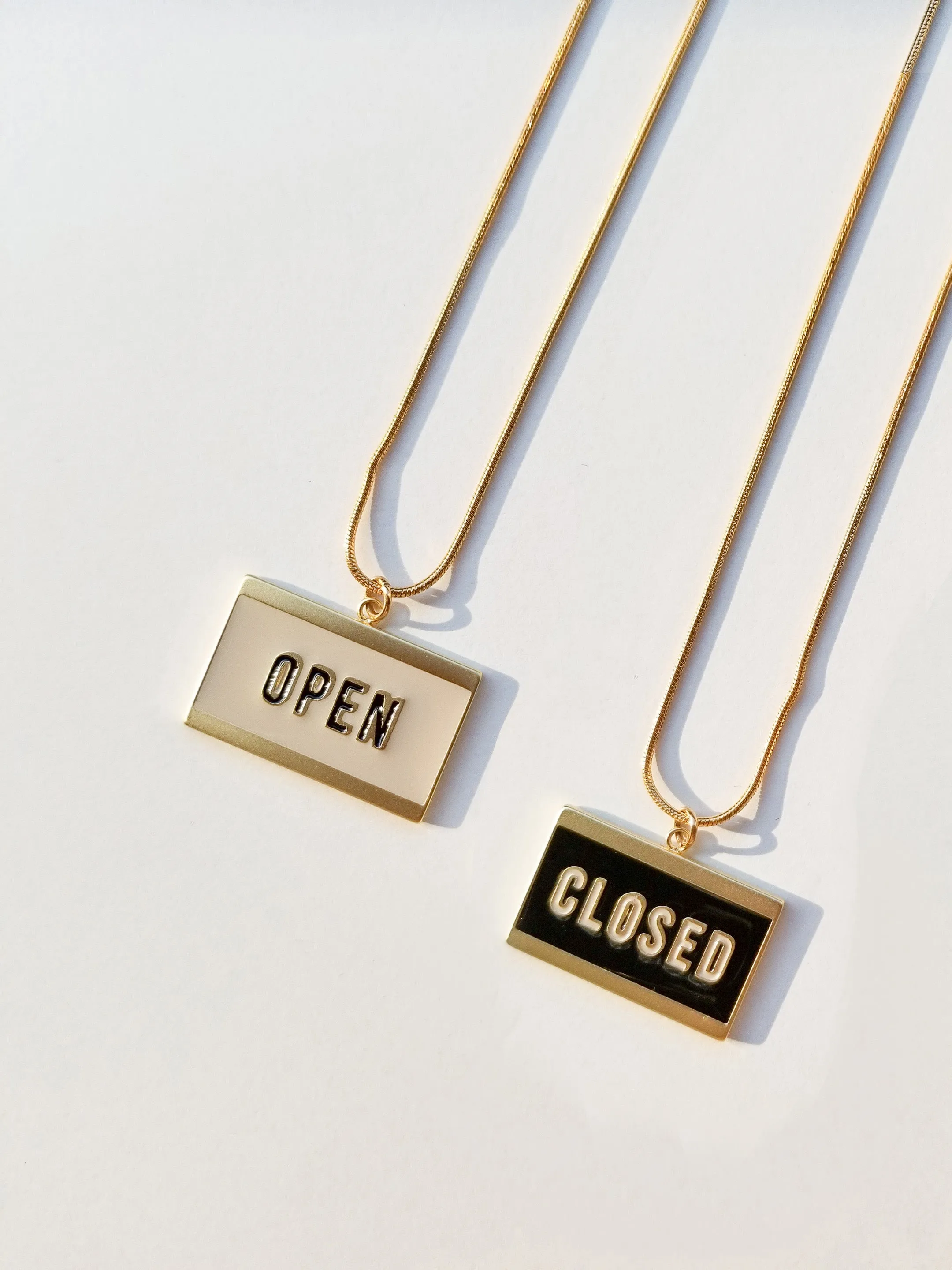 Open & Closed / Reversible Necklace sold by Matter Matters product image thumbnail 4