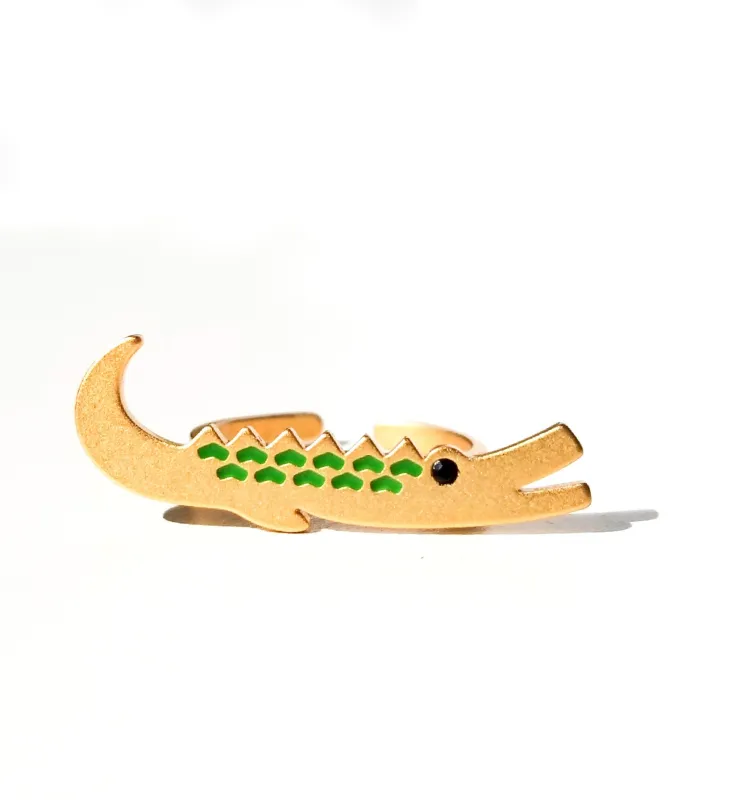 Crocodile Brothers Ring sold by Matter Matters