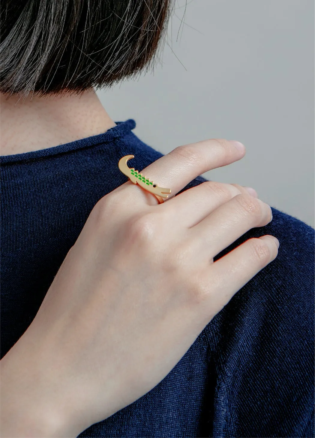 Crocodile Brothers Ring sold by Matter Matters product image thumbnail 2