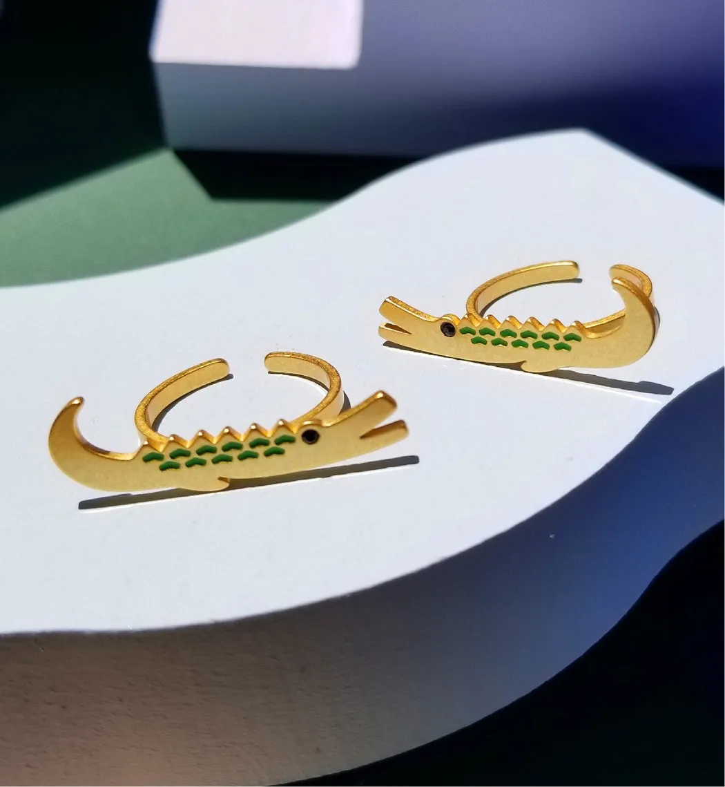 Crocodile Brothers Ring sold by Matter Matters product image thumbnail 5