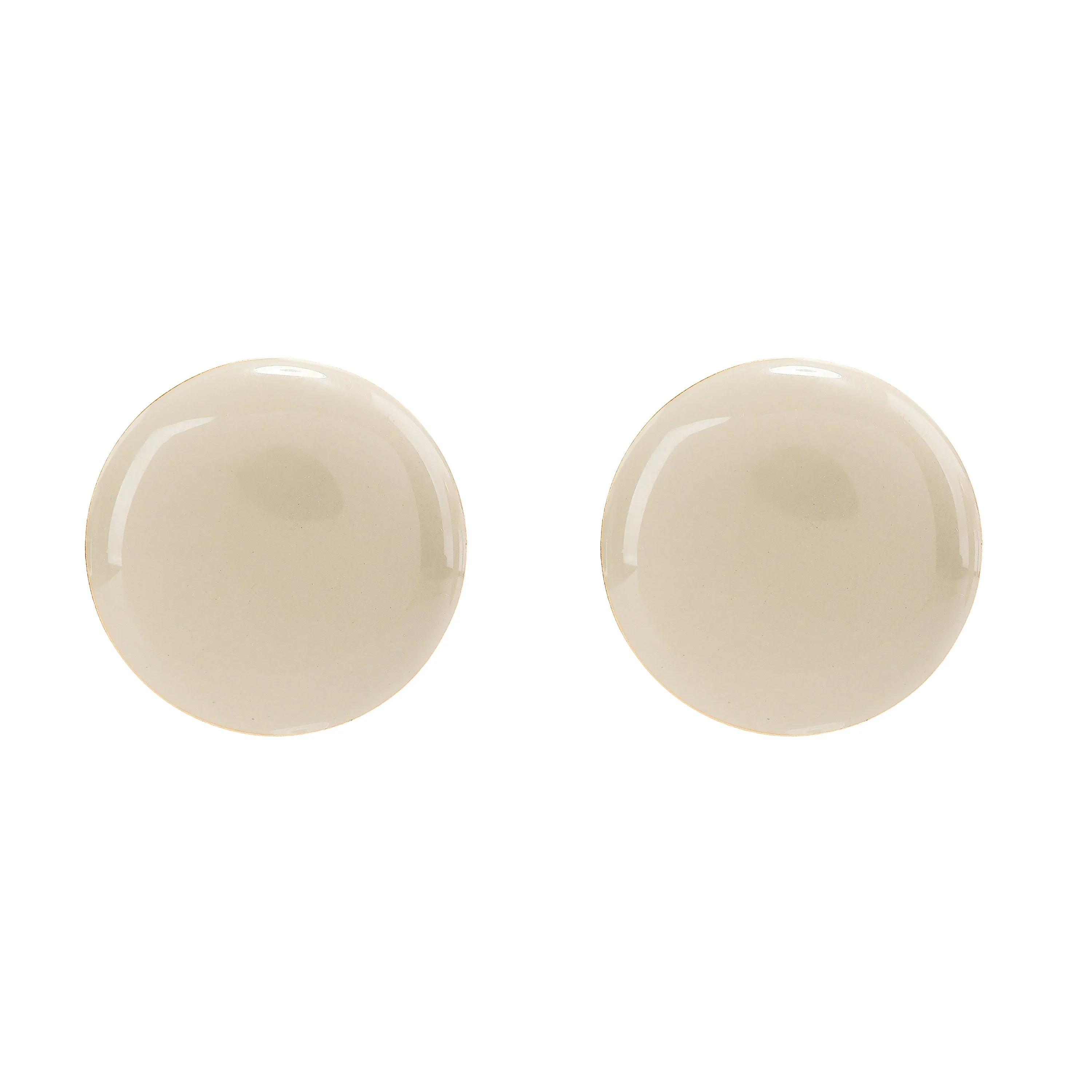 Circle Studs • Stone sold by Matter Matters