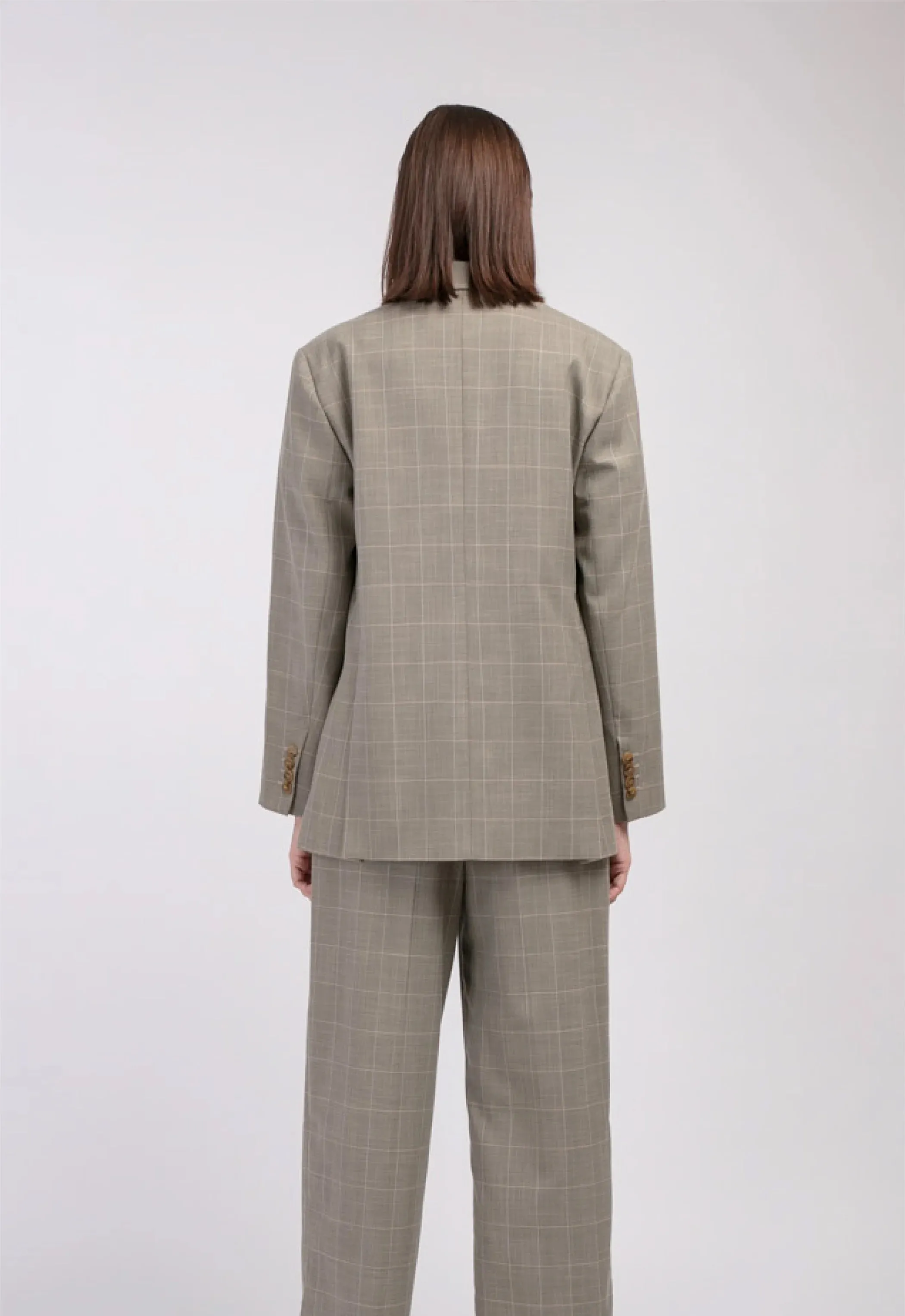 The Boyfriend Blazer • Checkered sold by Matter Matters product image thumbnail 3