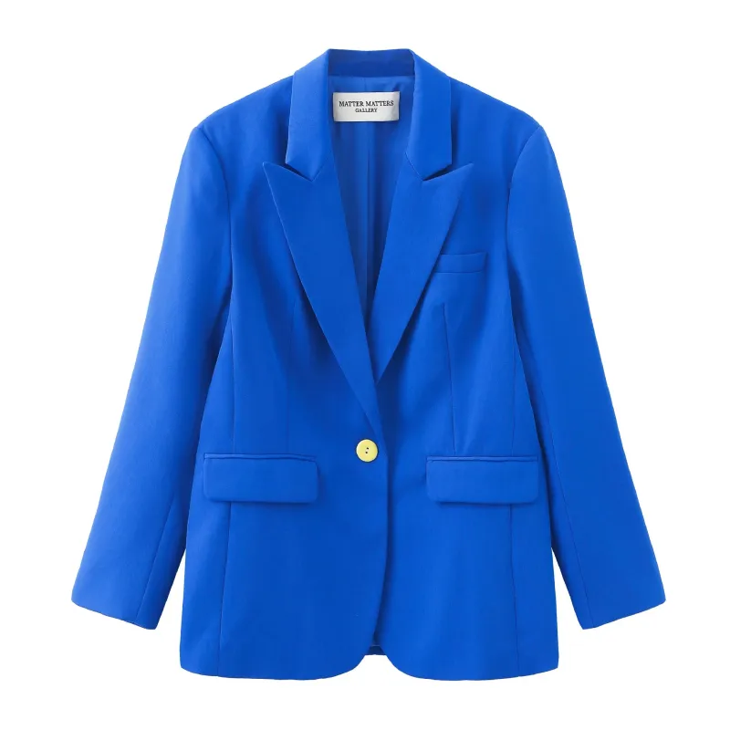 The Boyfriend Blazer • Ultramarine sold by Matter Matters