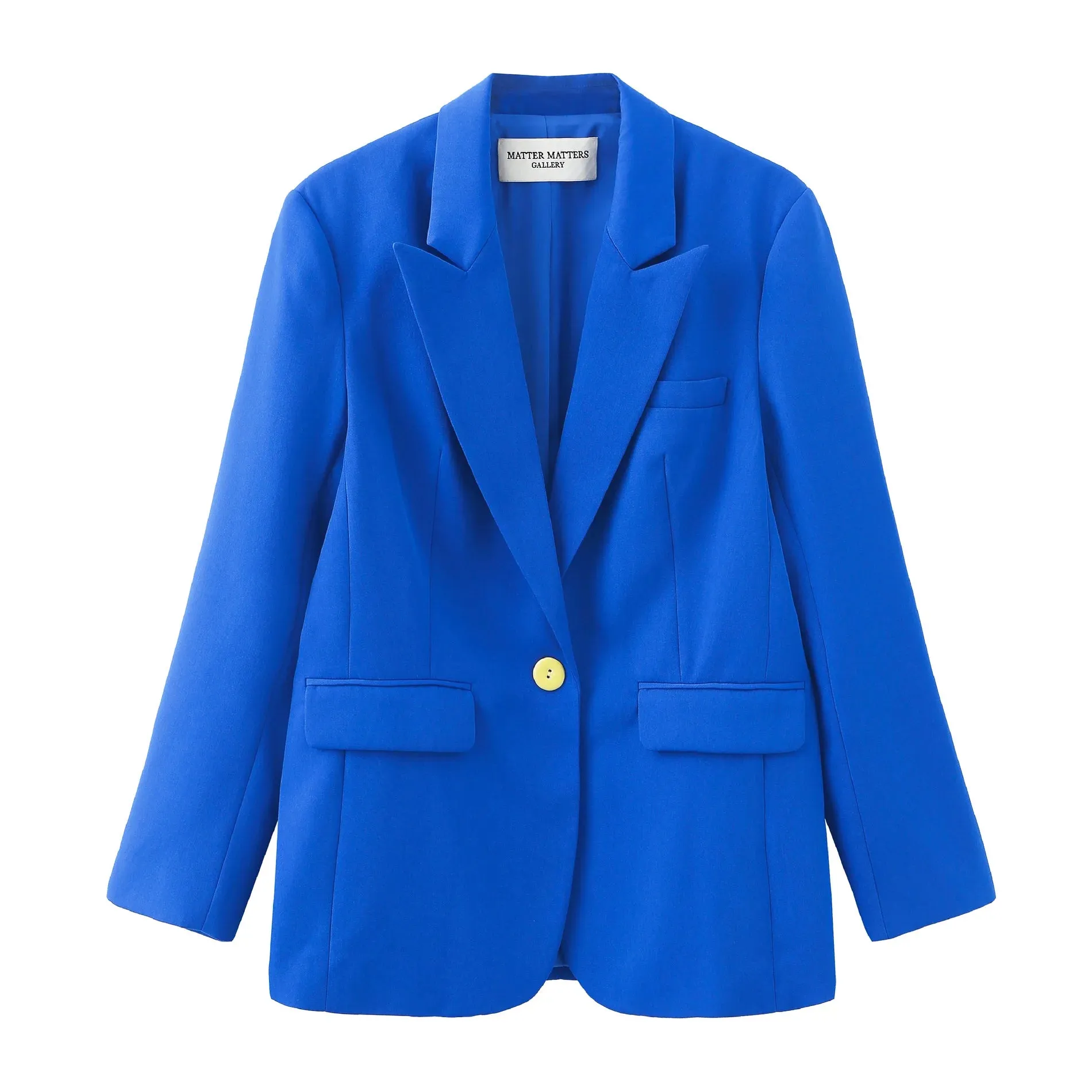 The Boyfriend Blazer • Ultramarine sold by Matter Matters
