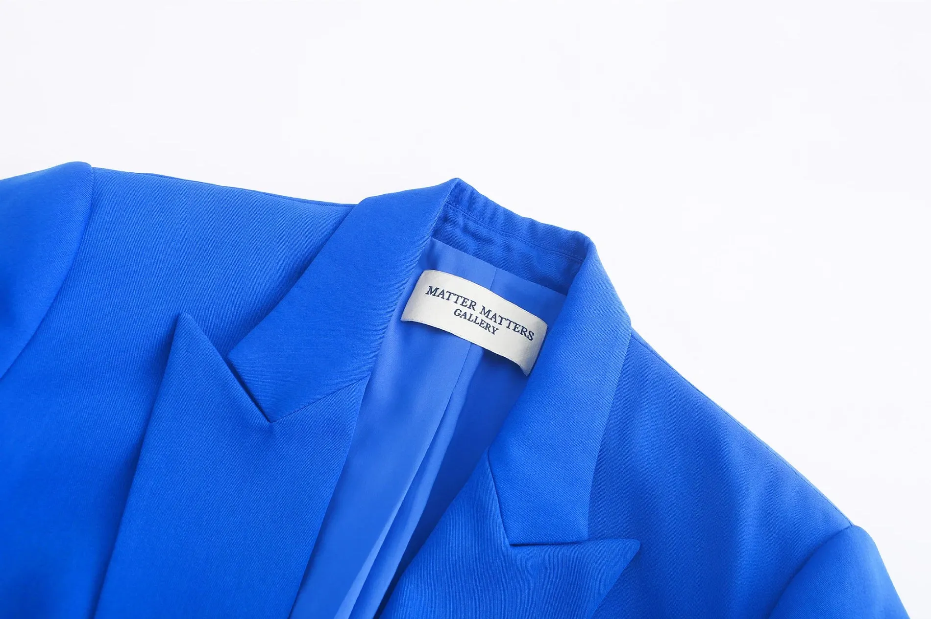 The Boyfriend Blazer • Ultramarine sold by Matter Matters product image thumbnail 4