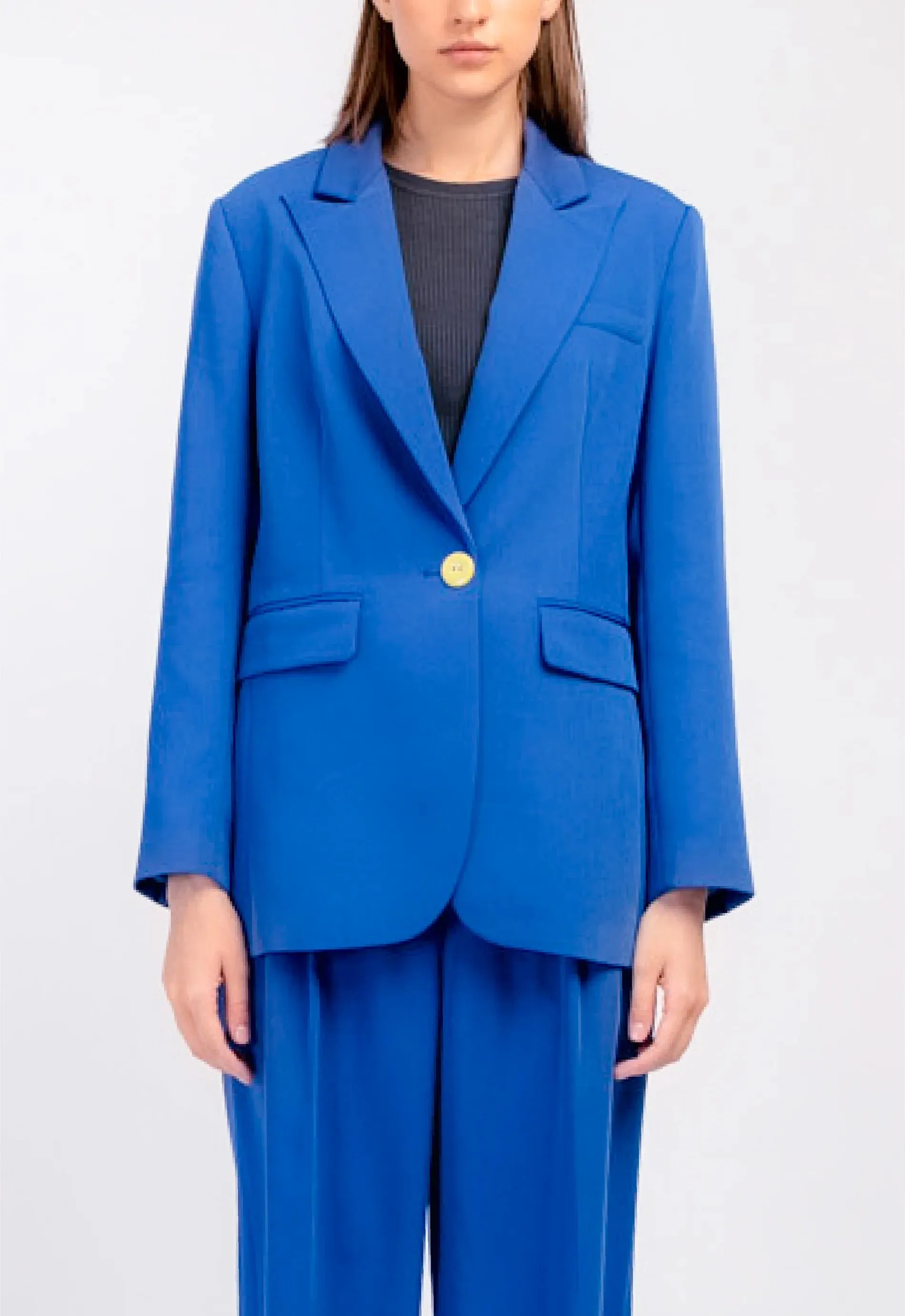 The Boyfriend Blazer • Ultramarine sold by Matter Matters product image thumbnail 2