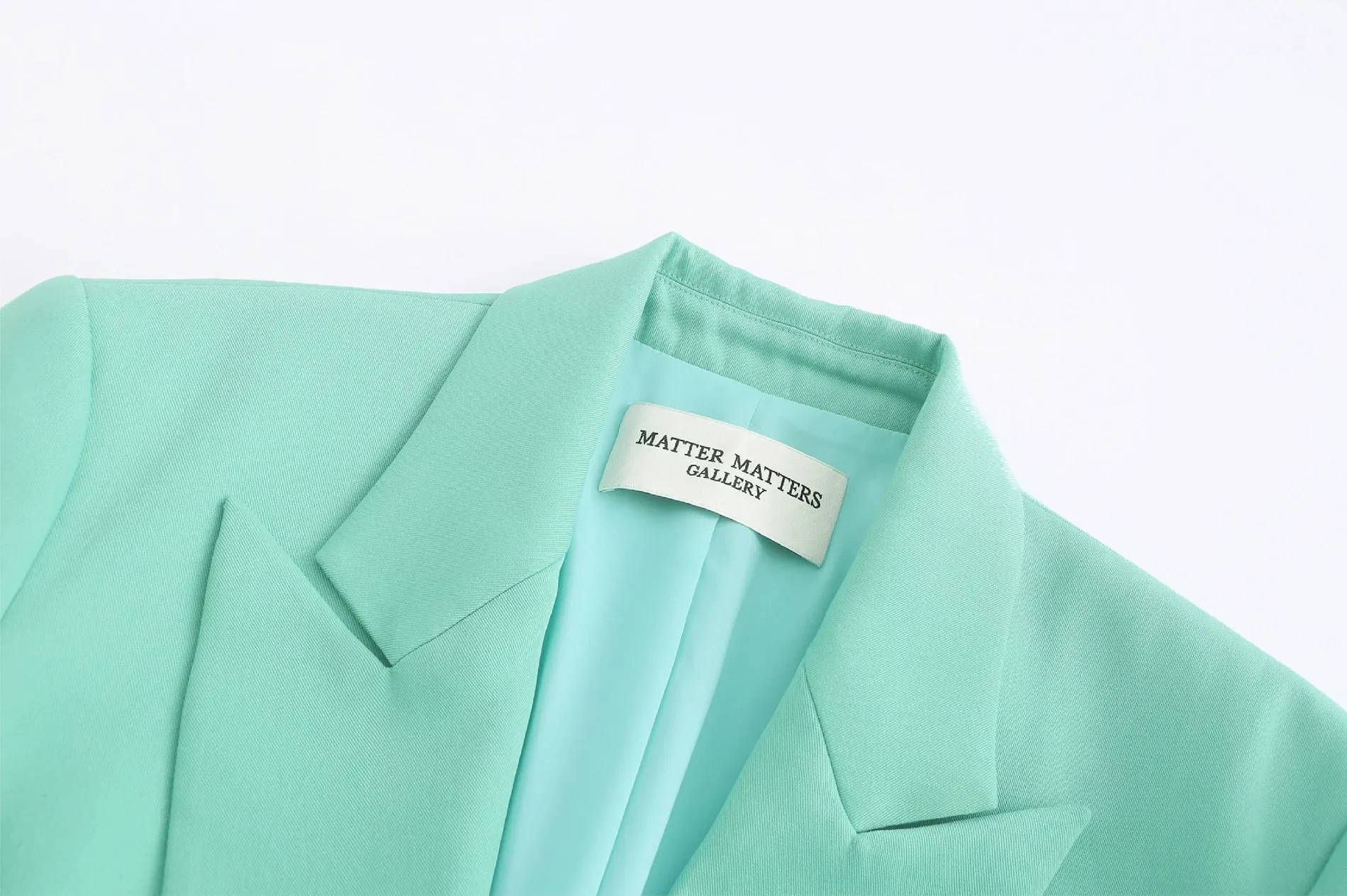 The Boyfriend Blazer • Mint sold by Matter Matters product image thumbnail 4