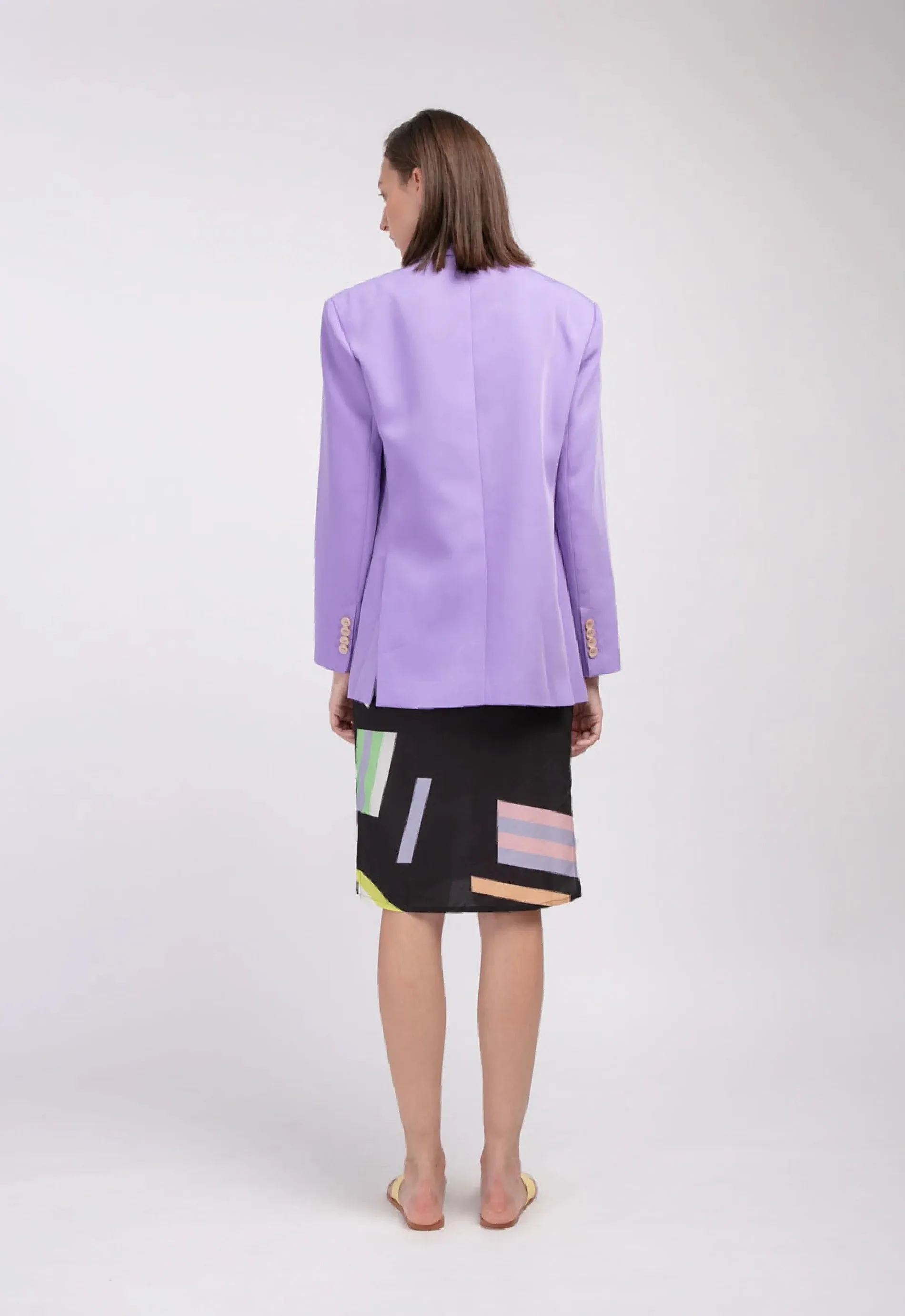 The Boyfriend Blazer • Lilac sold by Matter Matters product image thumbnail 3