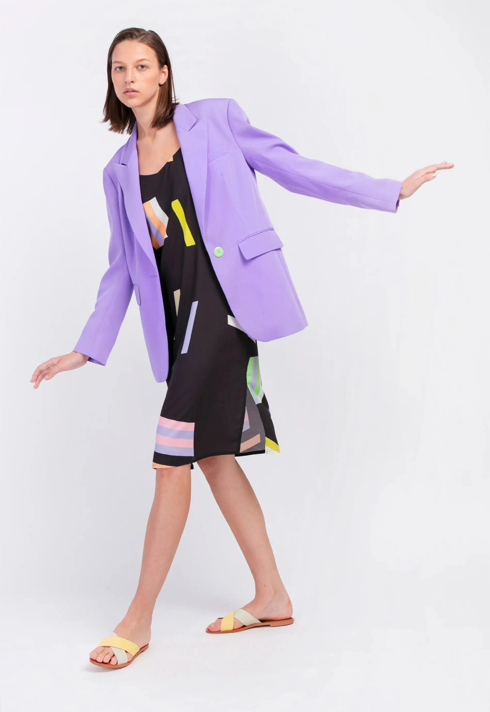 The Boyfriend Blazer • Lilac sold by Matter Matters product image thumbnail 2