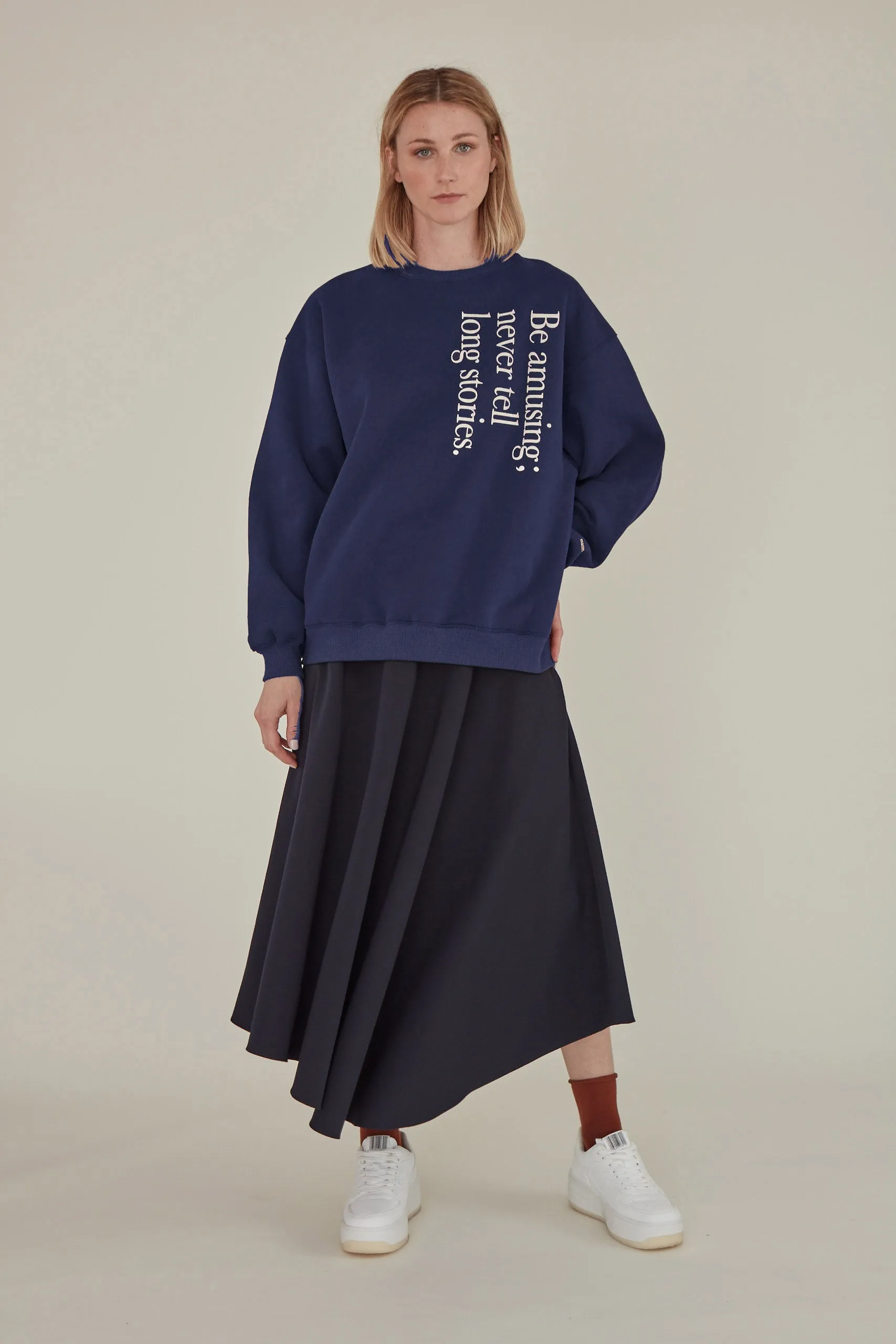 The Full Skirt • Navy sold by Matter Matters product image thumbnail 2