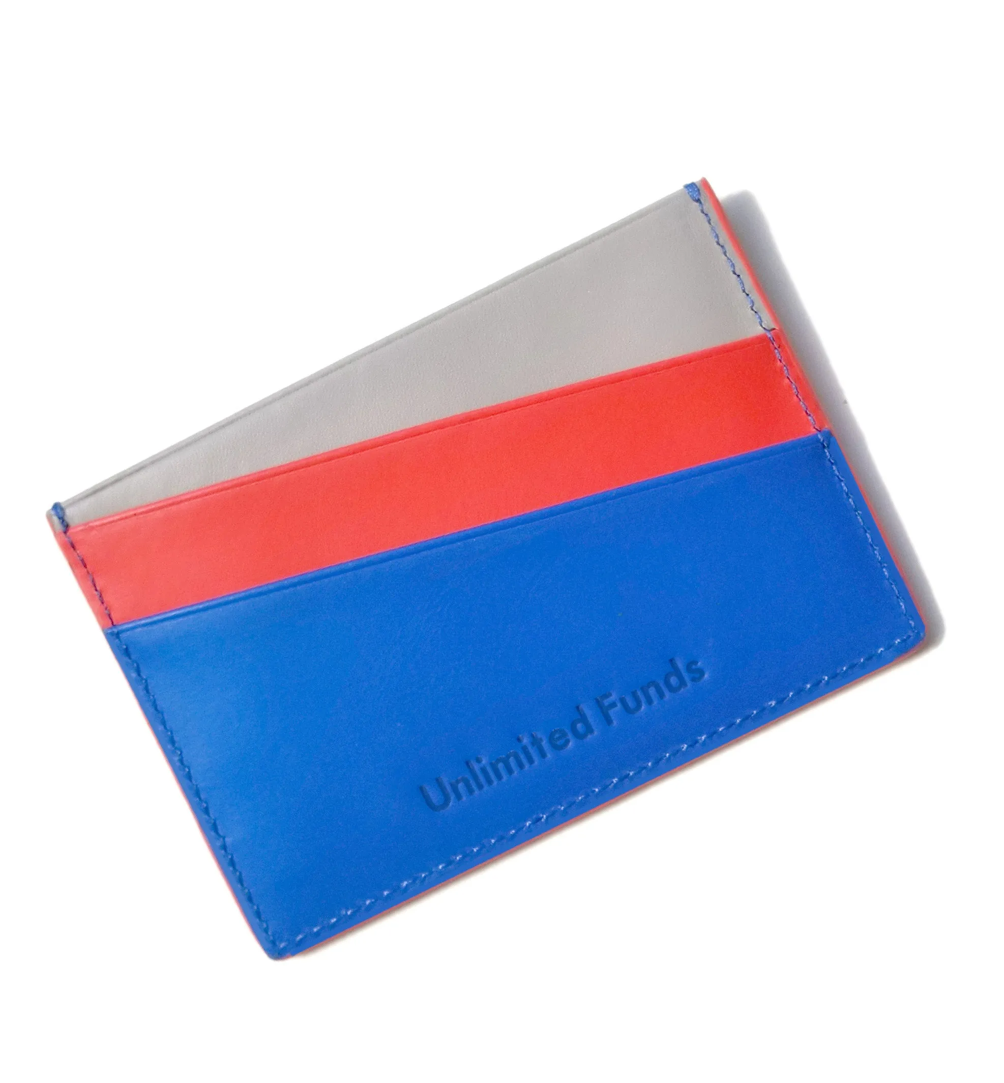 'Unlimited Funds' Card Holder • Blue sold by Matter Matters product image thumbnail 2