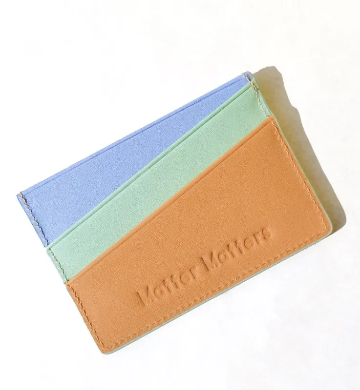 'Good Enough ' Card Holder • Warm Brown sold by Matter Matters