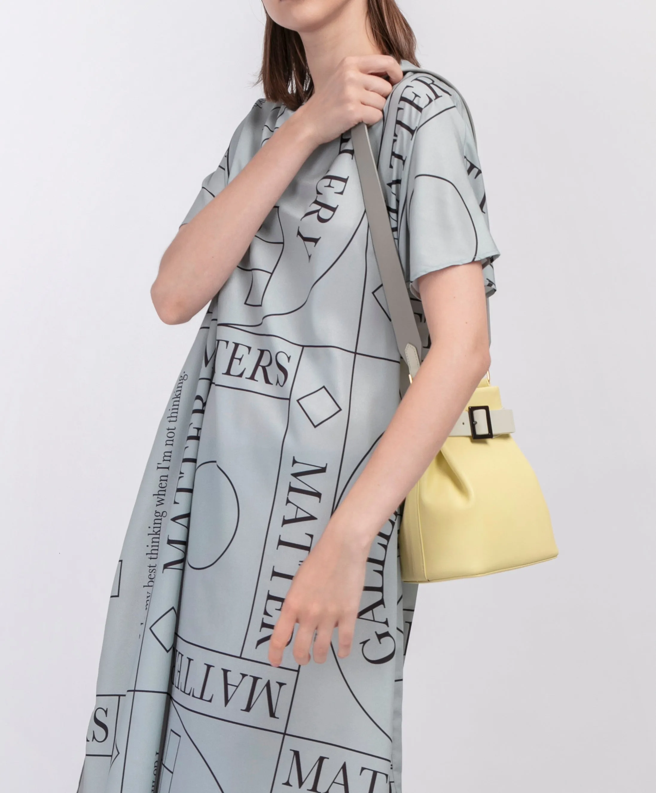 Mori Bucket Shoulder Bag • Lemon Sorbet sold by Matter Matters product image thumbnail 2