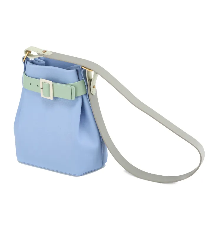 Mori Bucket Shoulder Bag • Forget-Me-Not sold by Matter Matters