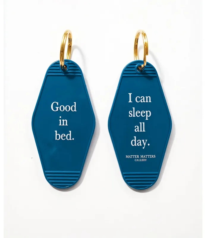 MMG Keyring • Navy • Good in bed. sold by Matter Matters