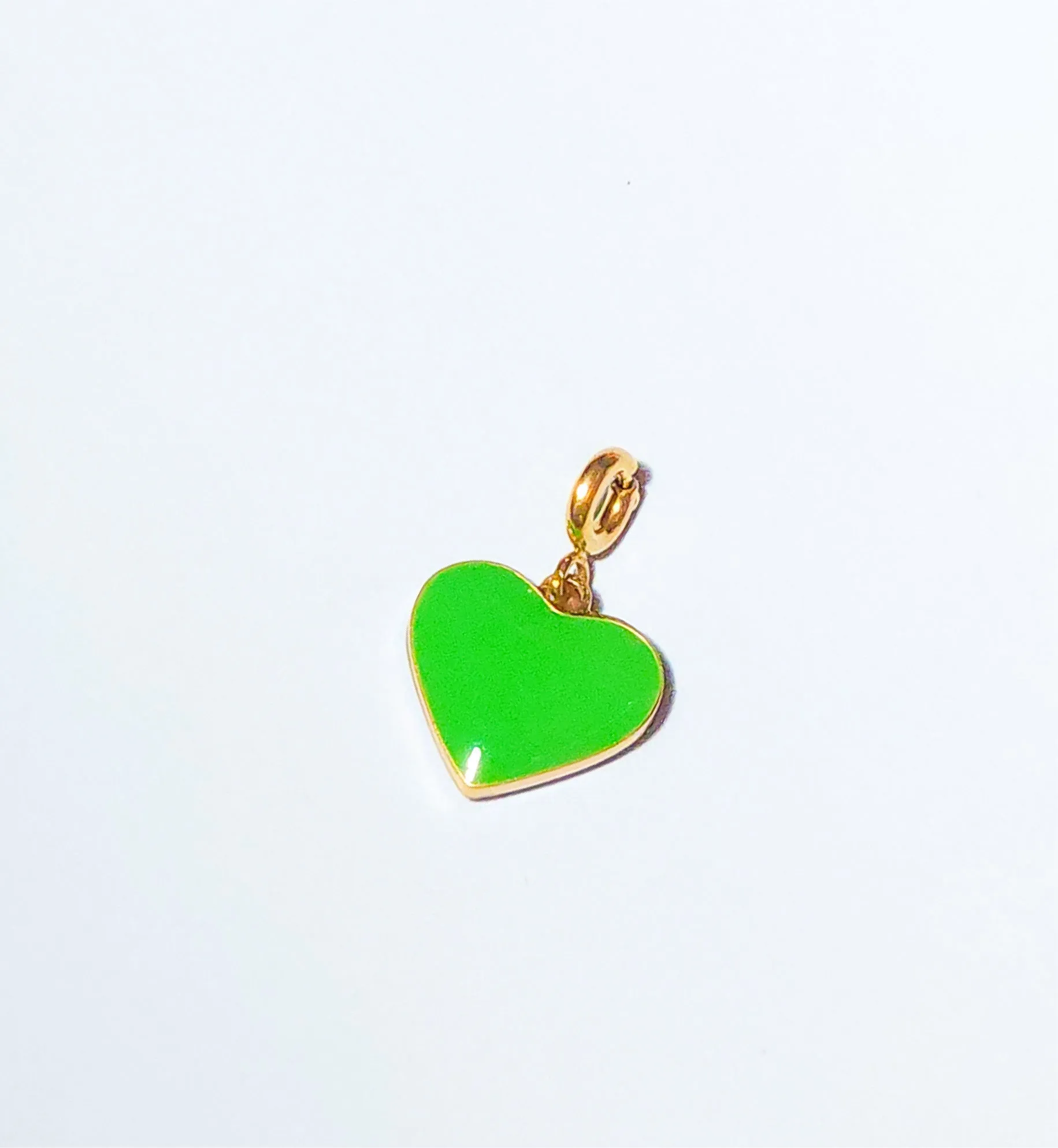 Humble Heart Pendant • Cobalt & Bright Green sold by Matter Matters product image thumbnail 5