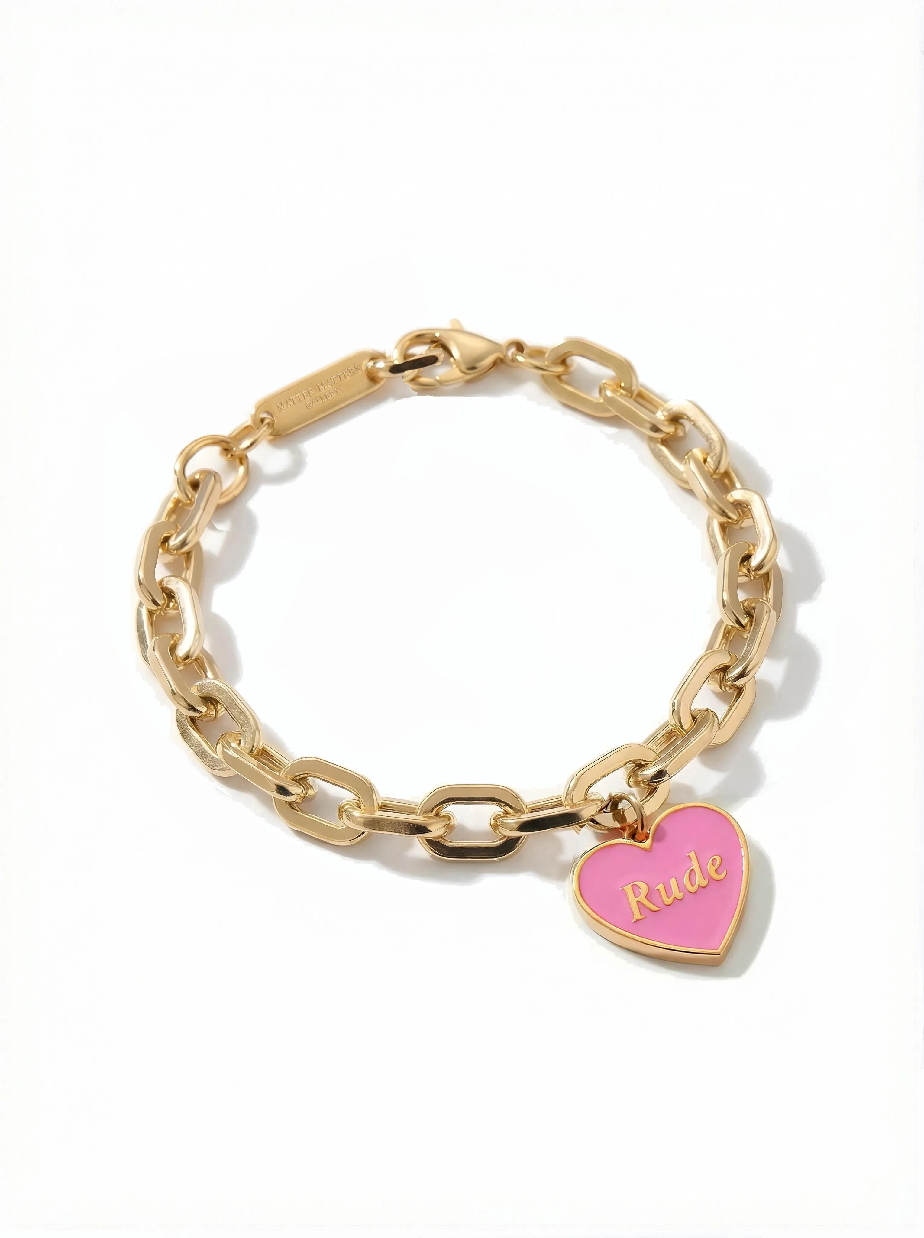 True / Rude Bracelet • Yellow/ Pink sold by Matter Matters product image thumbnail 2