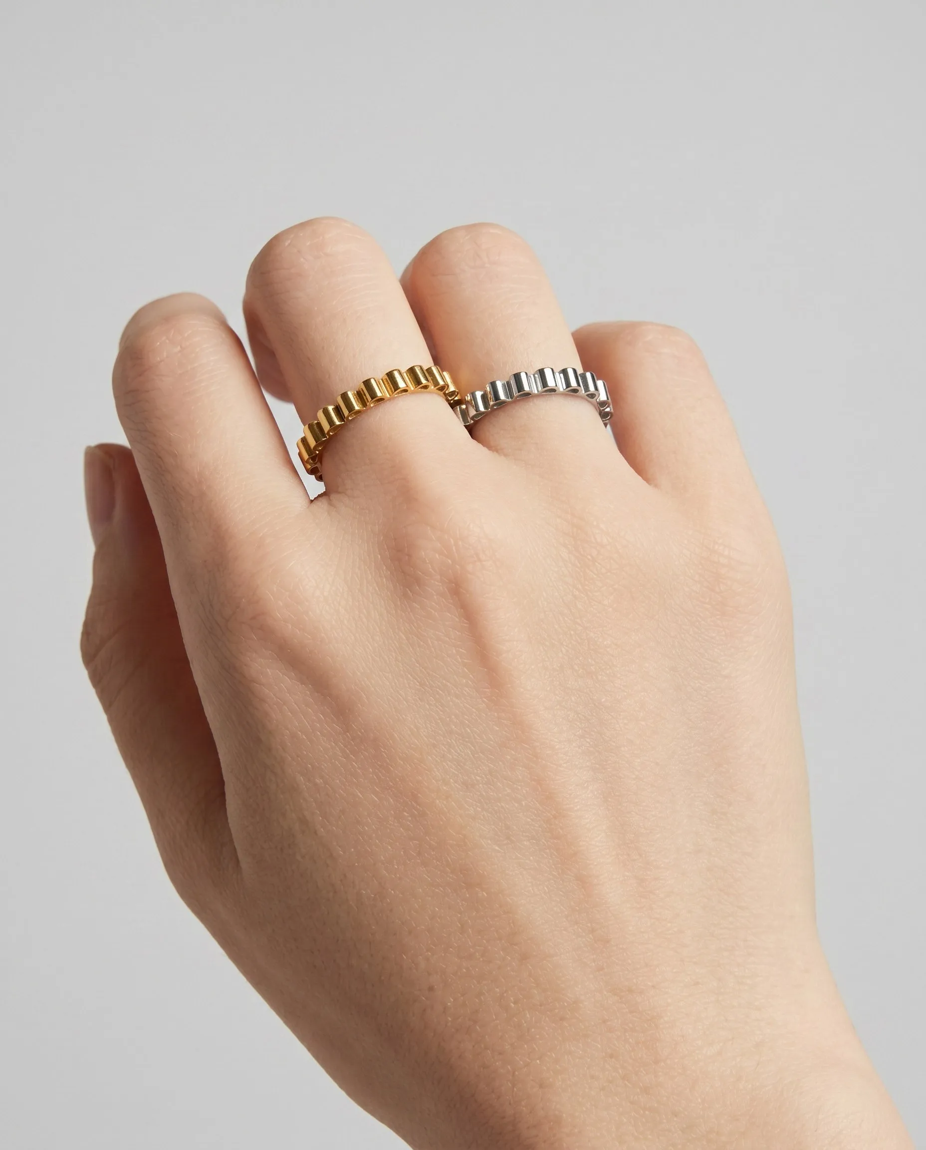 Sunflower Ring • Steel sold by Matter Matters product image thumbnail 3