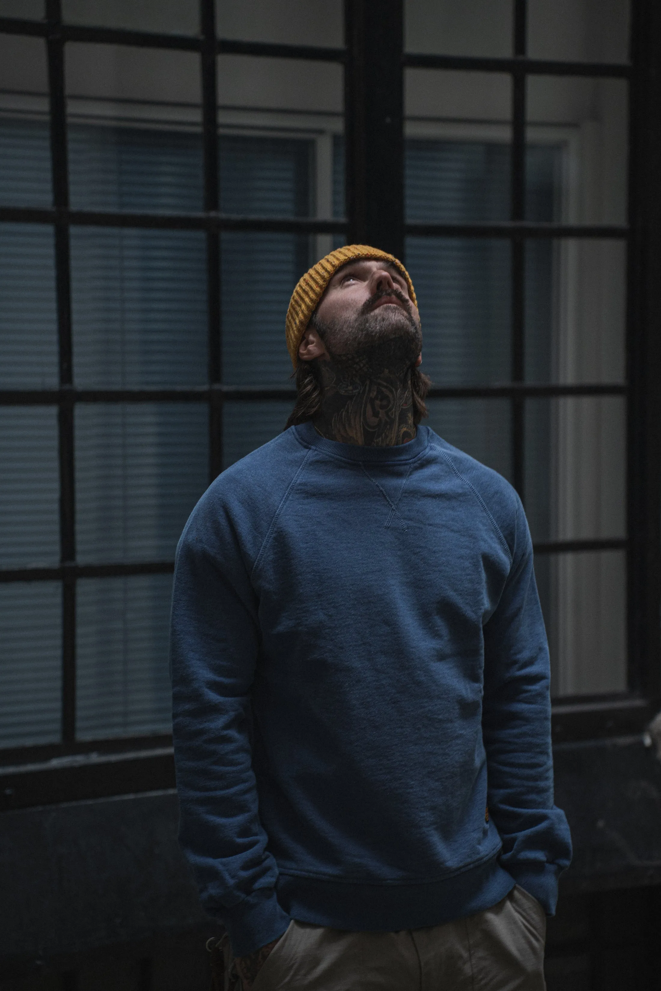 English Sweatshirt - Washed Blue sold by Indigo and Goods product image thumbnail 2