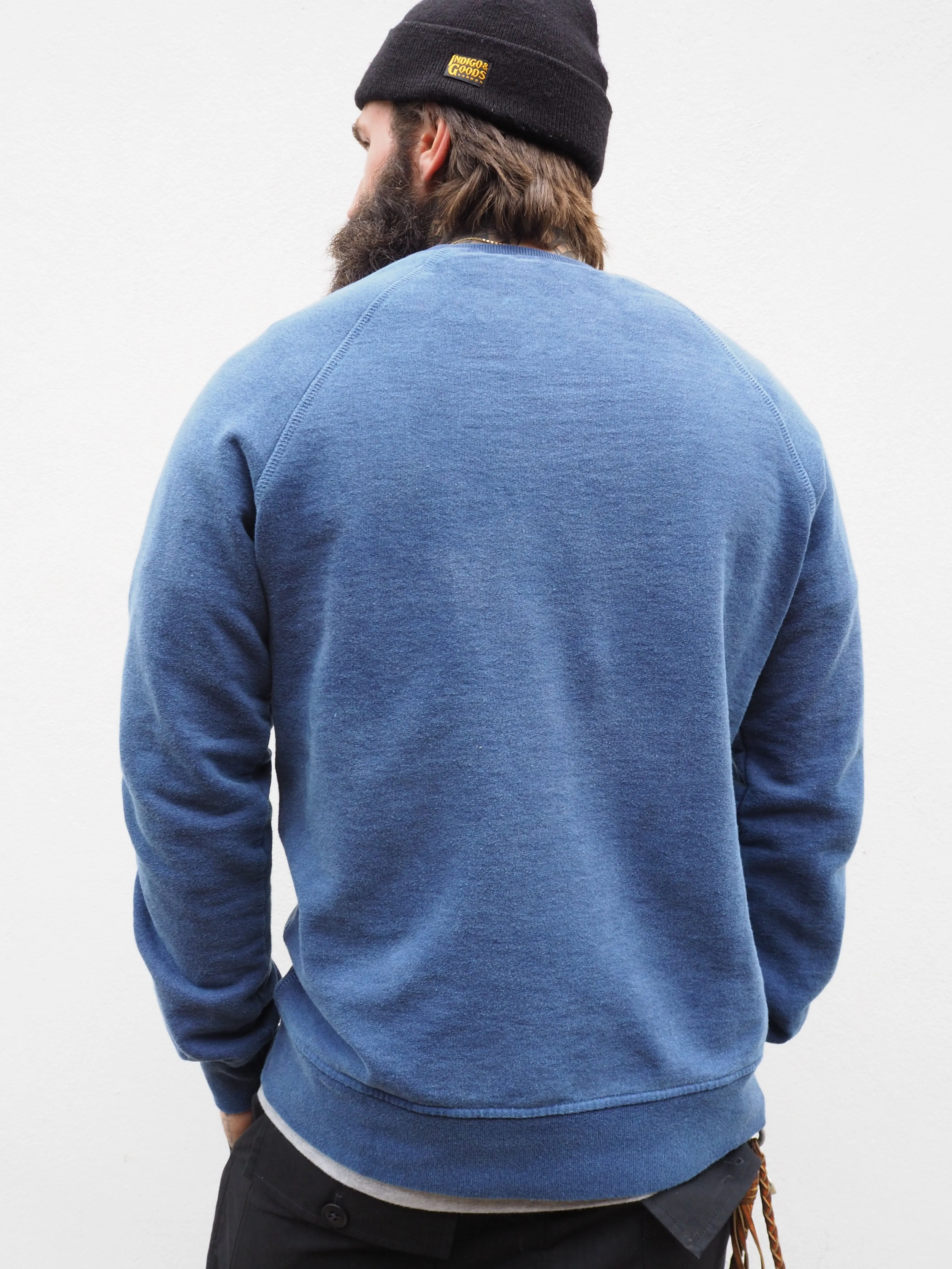 English Sweatshirt - Washed Blue sold by Indigo and Goods product image thumbnail 5