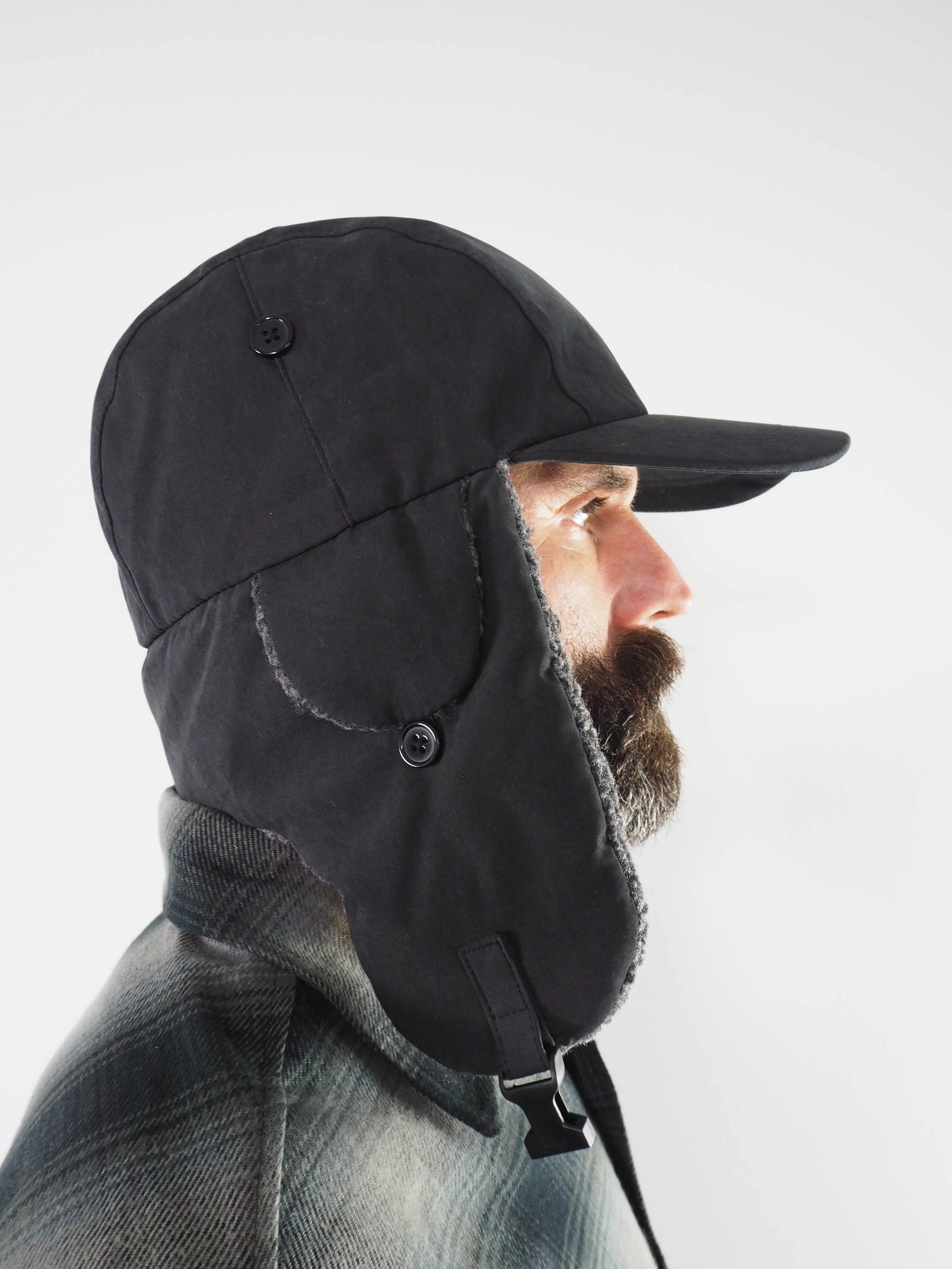 Trapper Hat - Black sold by Indigo and Goods product image thumbnail 5