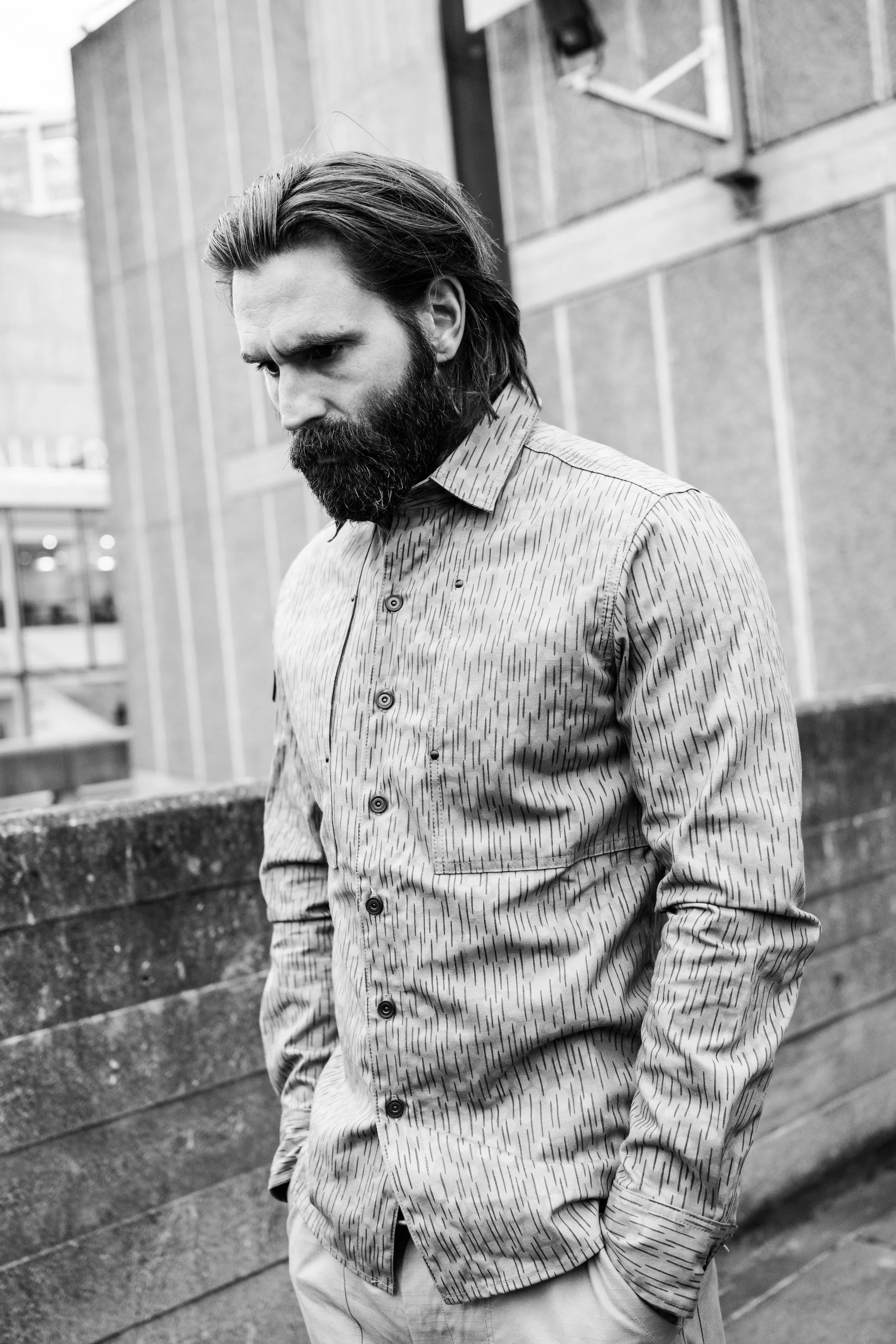English Terrace Overshirt - Rain camo sold by Indigo and Goods product image thumbnail 2