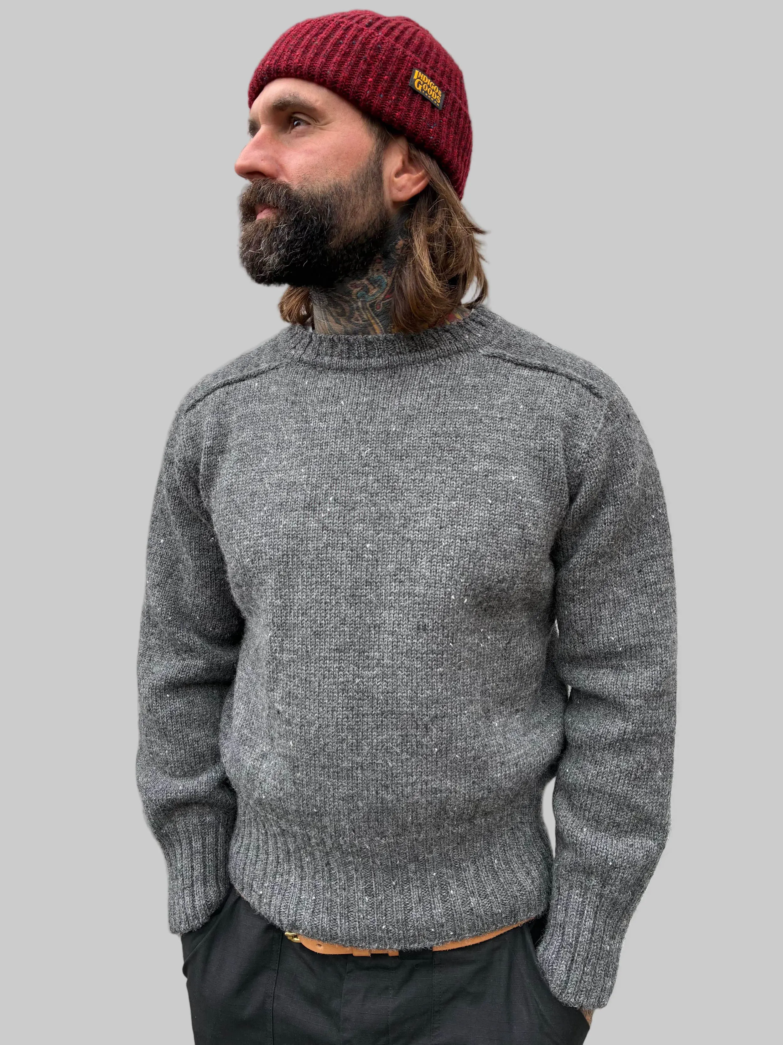 Mountain Sweater - Grey Nepp sold by Indigo and Goods product image thumbnail 5