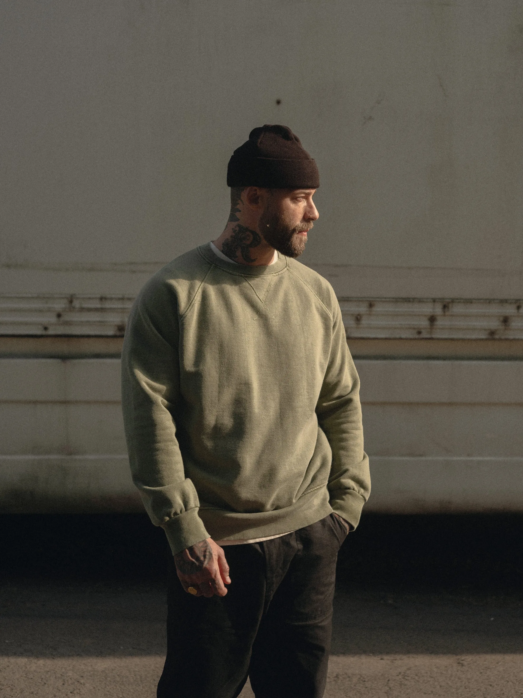 English Sweatshirt - Green Tropic sold by Indigo and Goods product image thumbnail 3