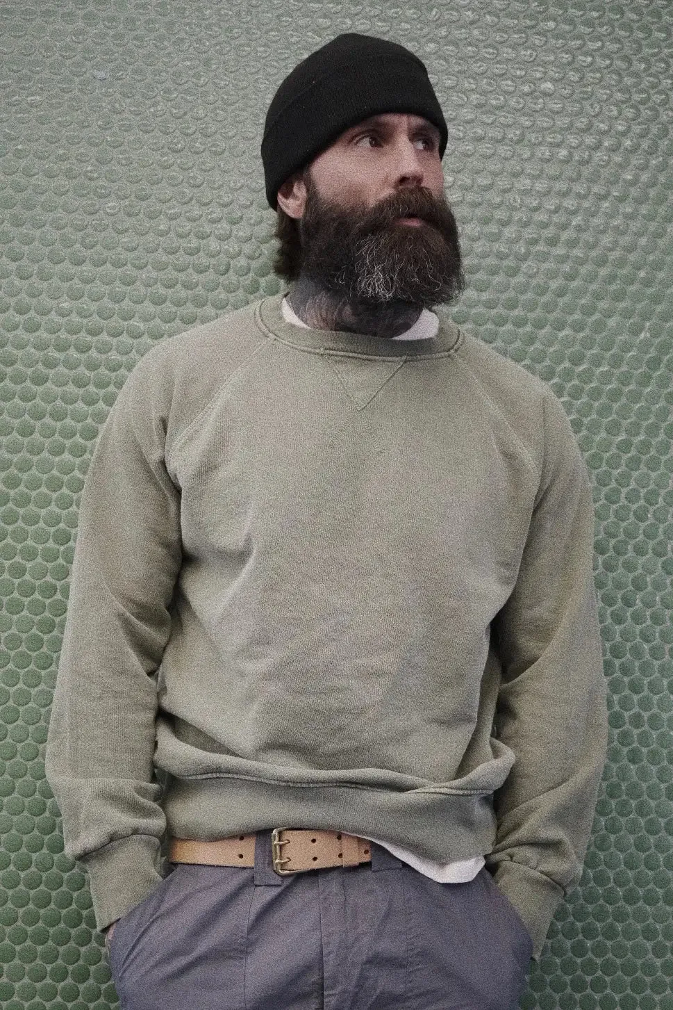 English Sweatshirt - Green Tropic sold by Indigo and Goods product image thumbnail 4