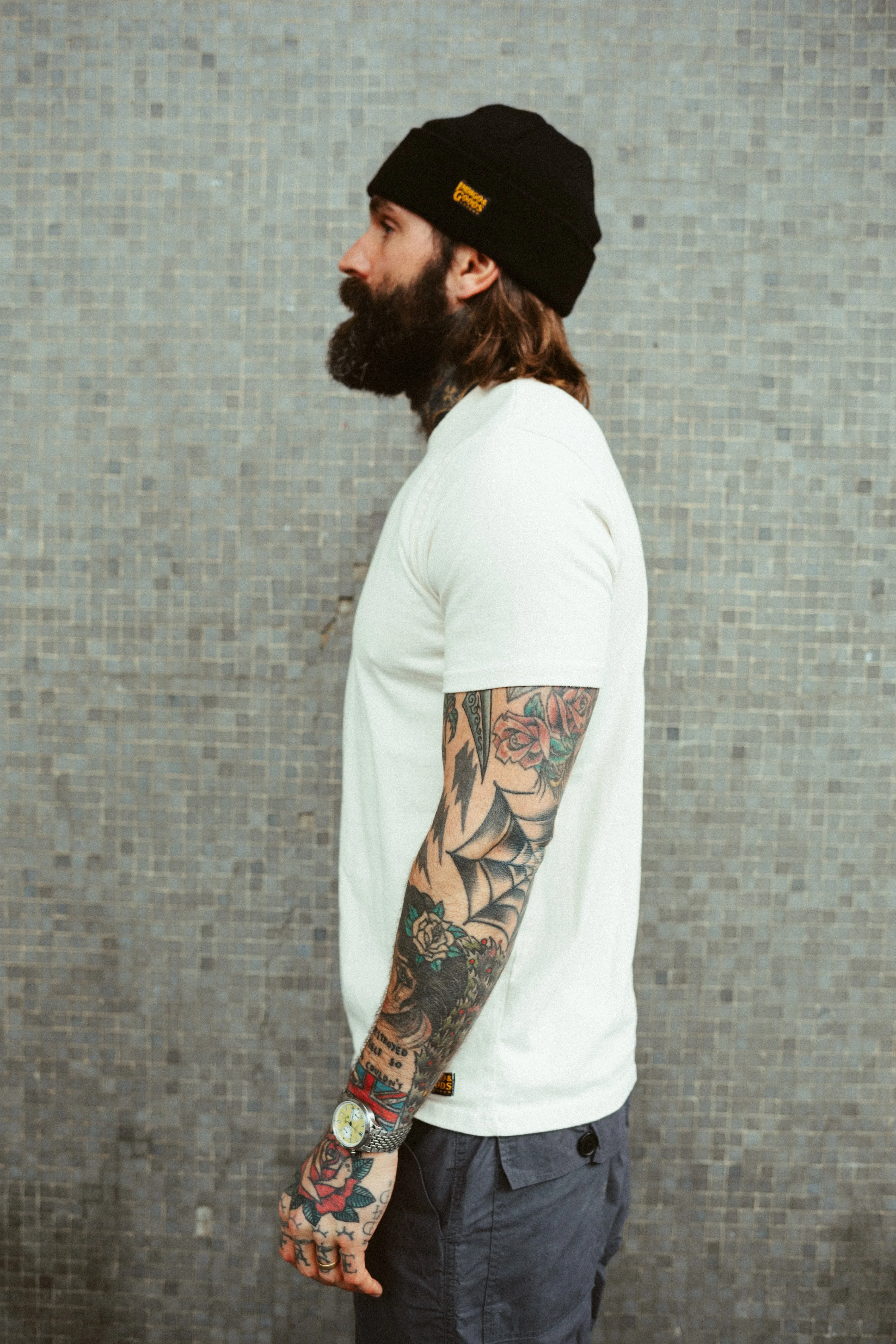 Double Weight Tee - Vintage White sold by Indigo and Goods product image thumbnail 5