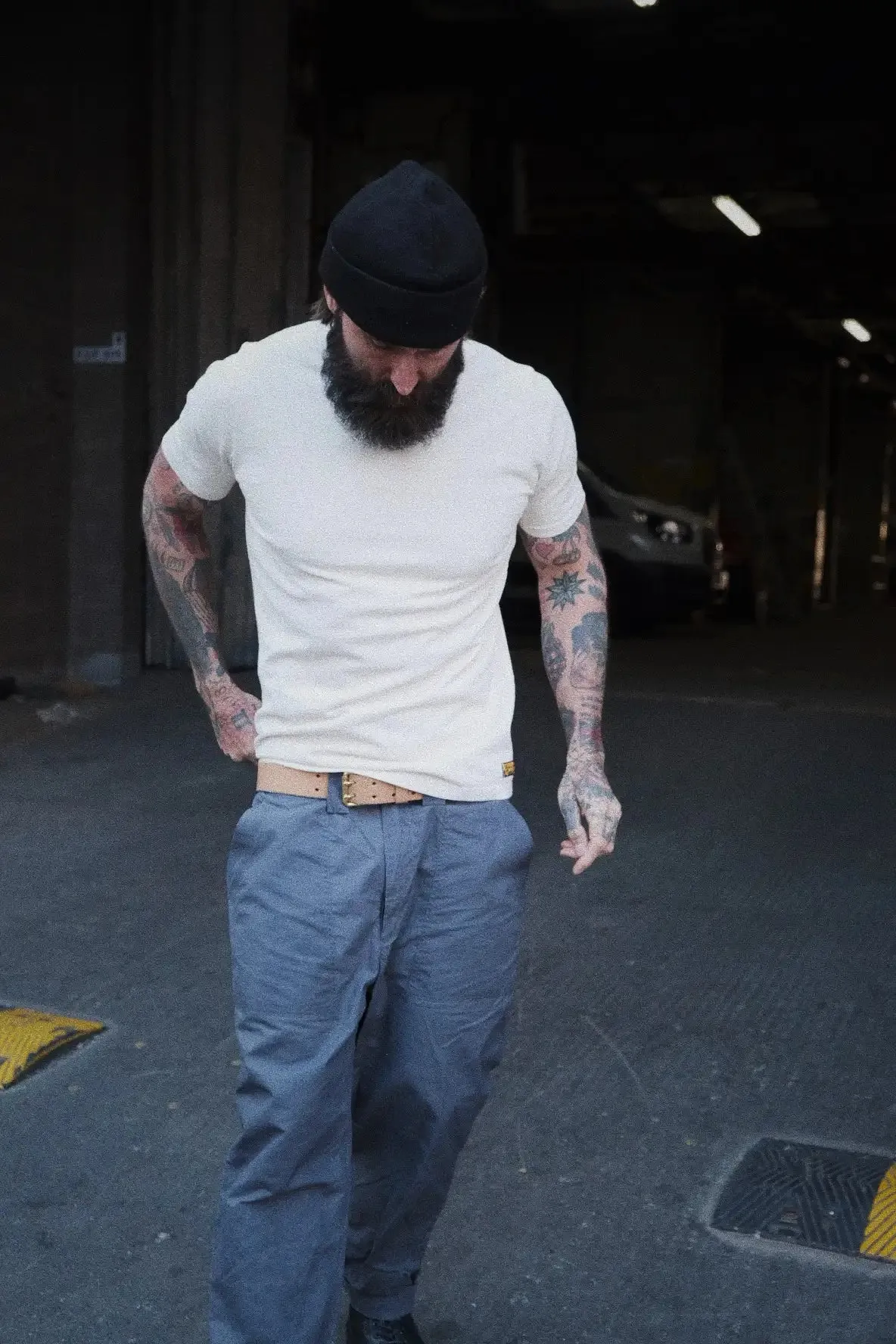 Double Weight Tee - Vintage White sold by Indigo and Goods product image thumbnail 2