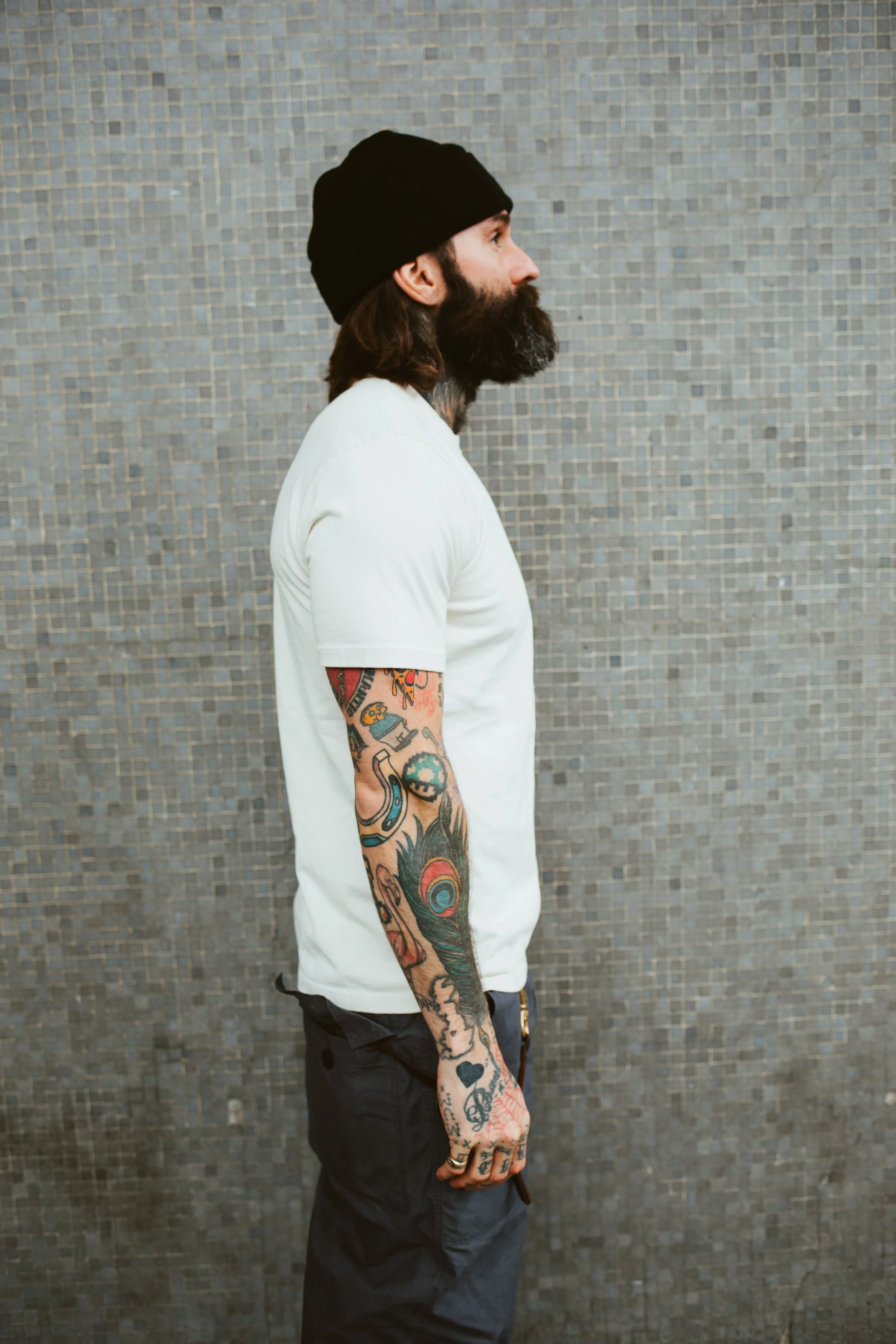 Double Weight Tee - Vintage White sold by Indigo and Goods product image thumbnail 4
