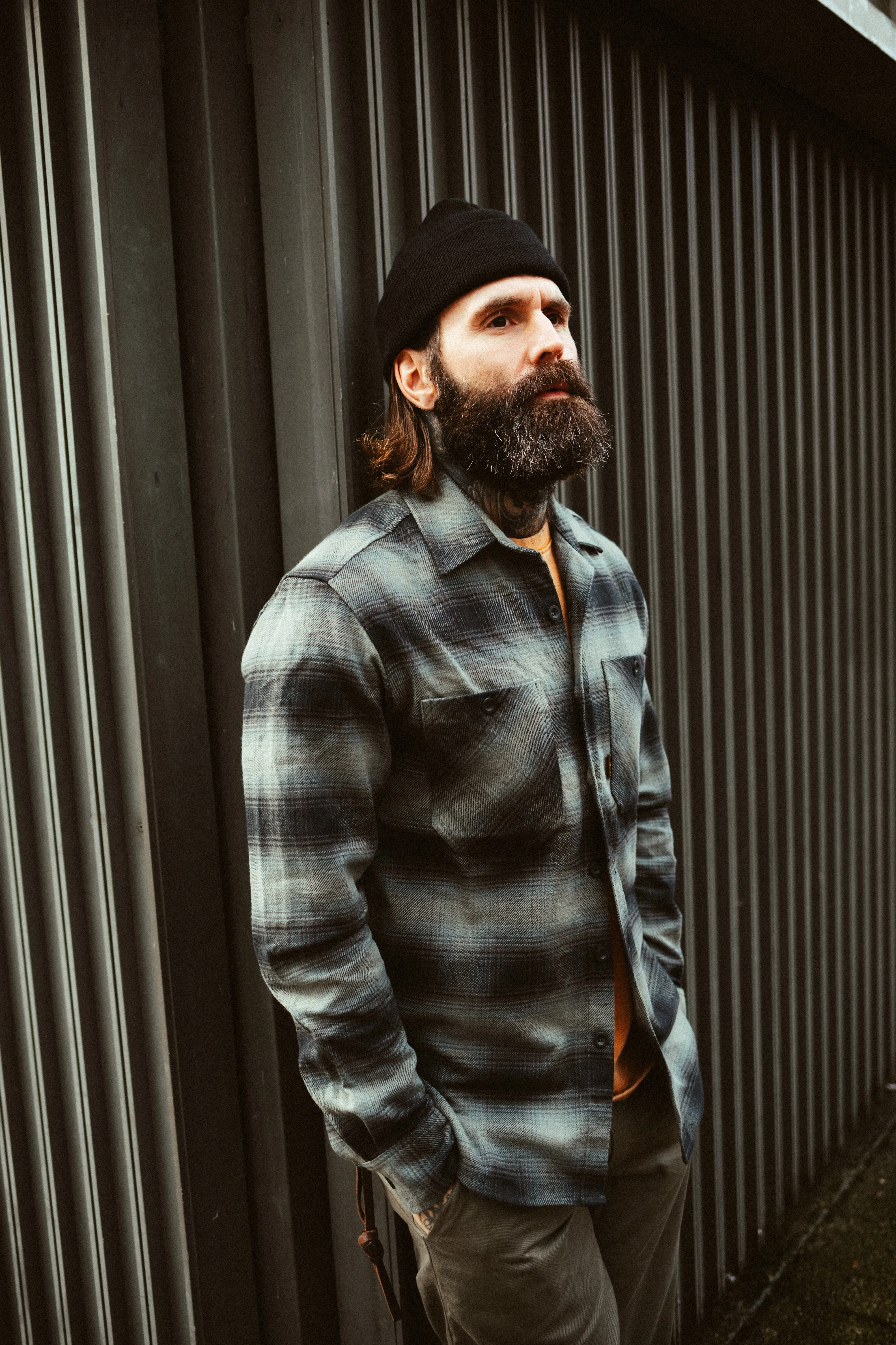 Bronson Shirt- Green Flannel Check sold by Indigo and Goods product image thumbnail 3