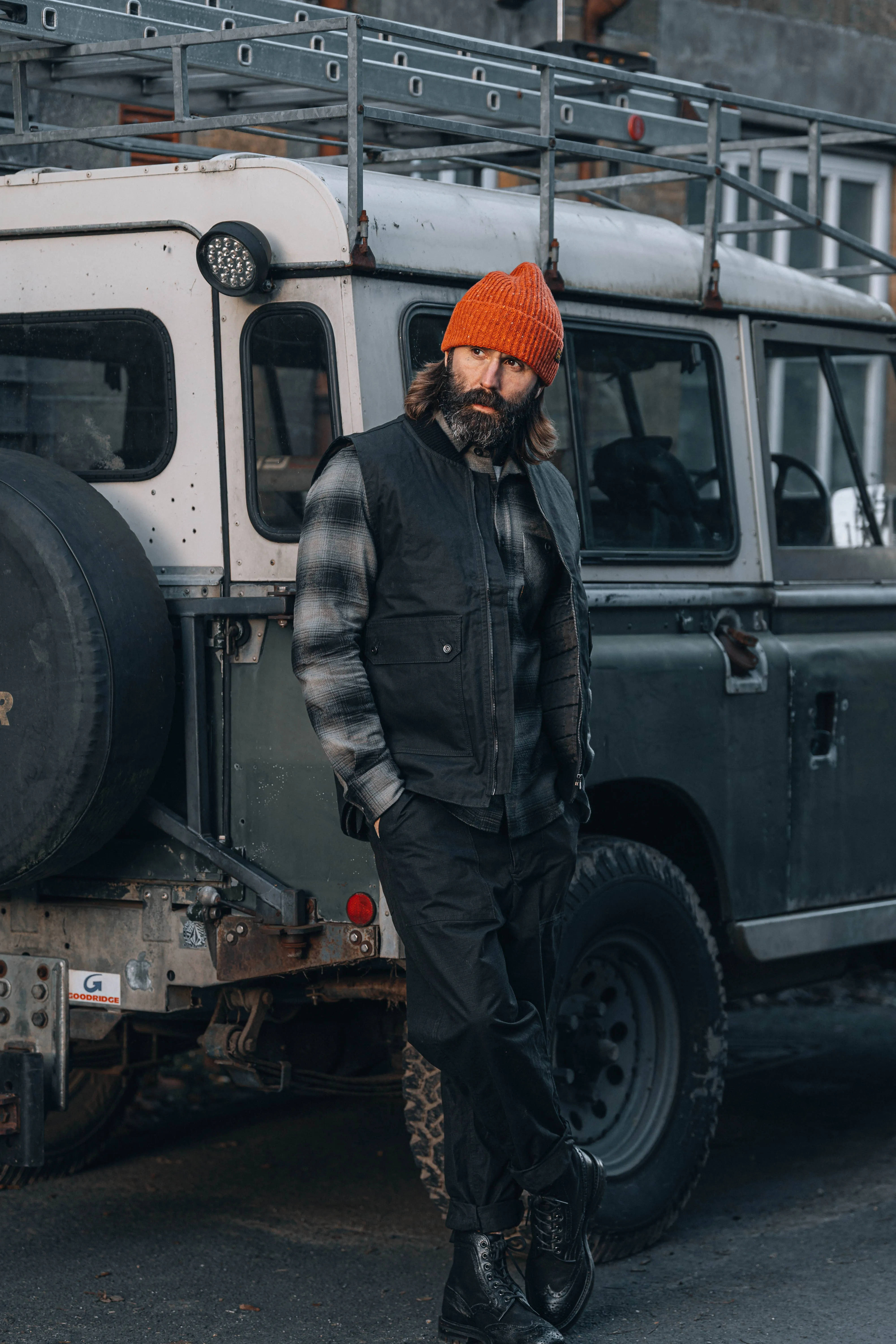 Stealth Zip Gilet - Bullet Cloth Black sold by Indigo and Goods product image thumbnail 3