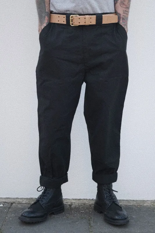 Loose Fatigue - Black Ripstop sold by Indigo and Goods