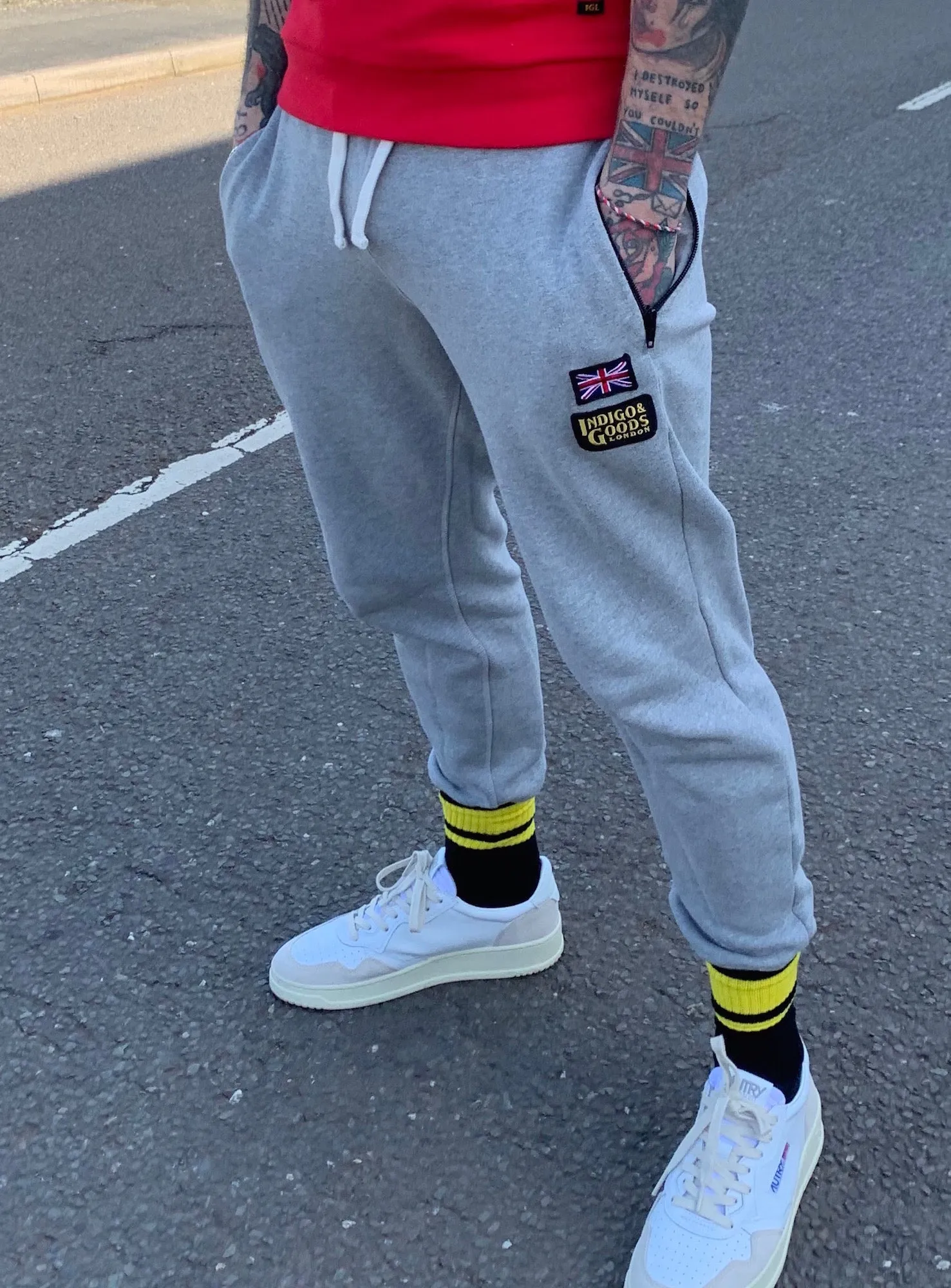 SCORPION GYM Jogger Grey sold by Indigo and Goods