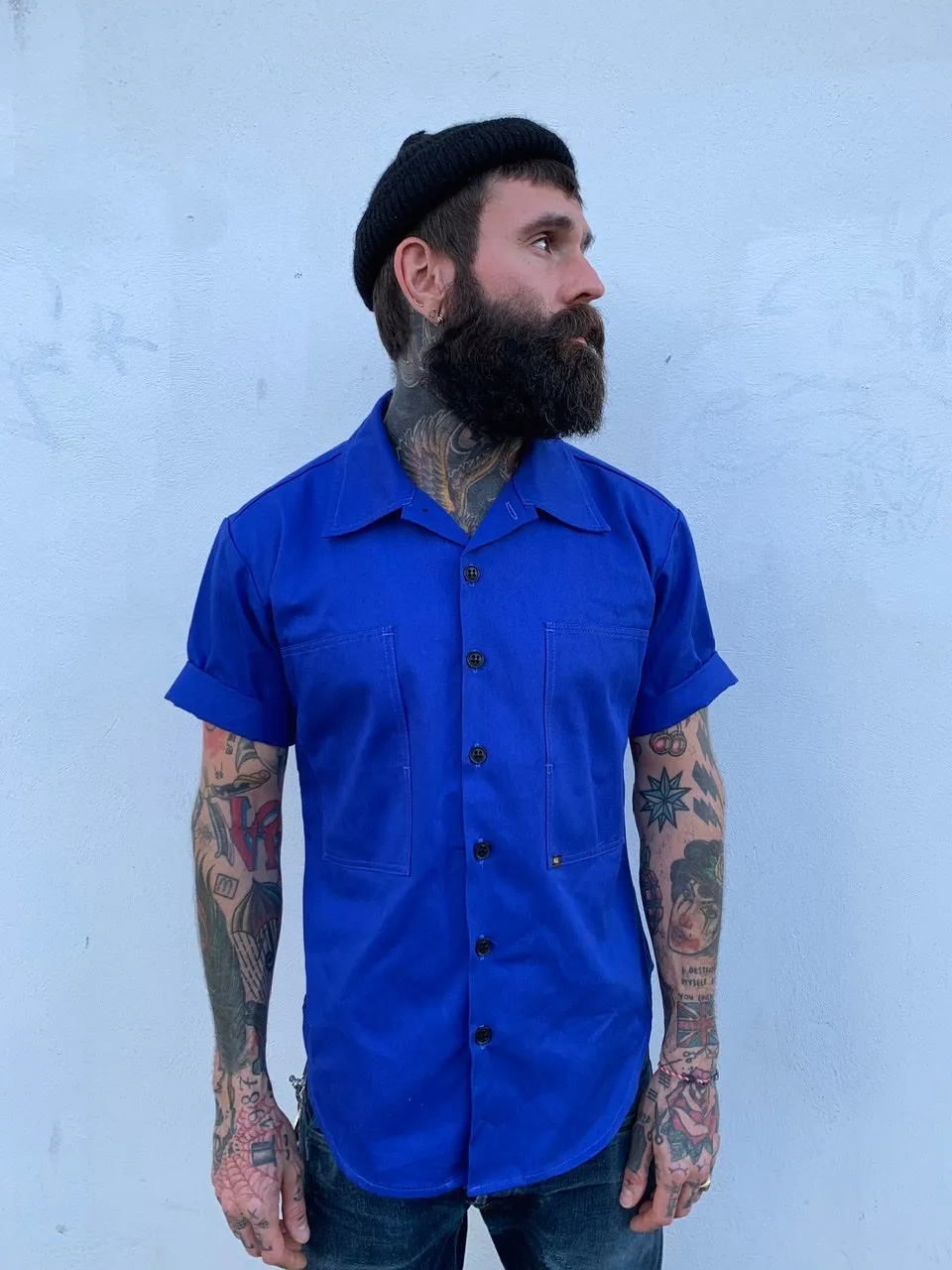English Service Shirt sold by Indigo and Goods product image thumbnail 4