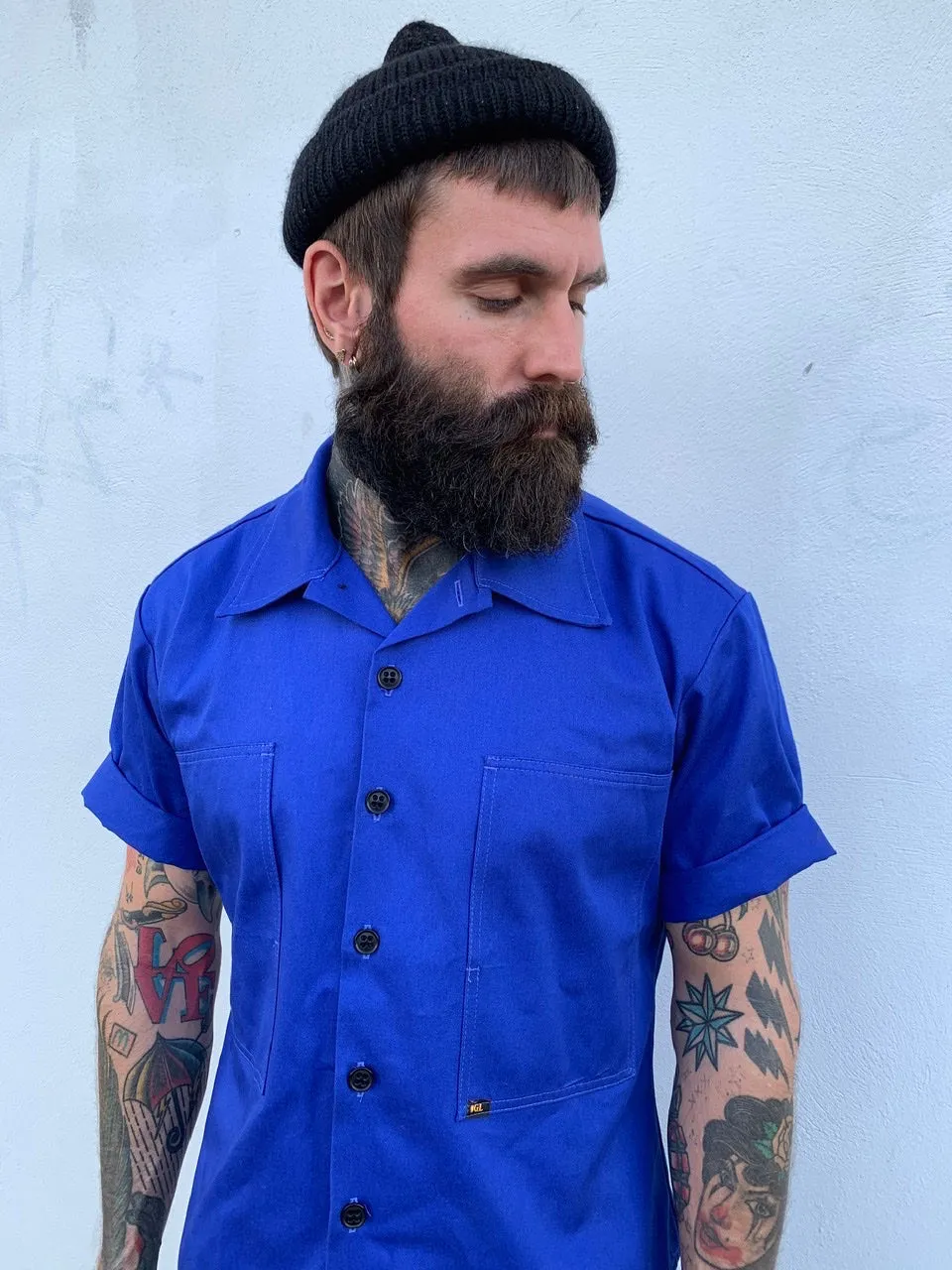 English Service Shirt sold by Indigo and Goods product image thumbnail 3