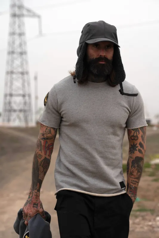 Scorpion Raw Tee - Grey Mix made by Indigo and Goods