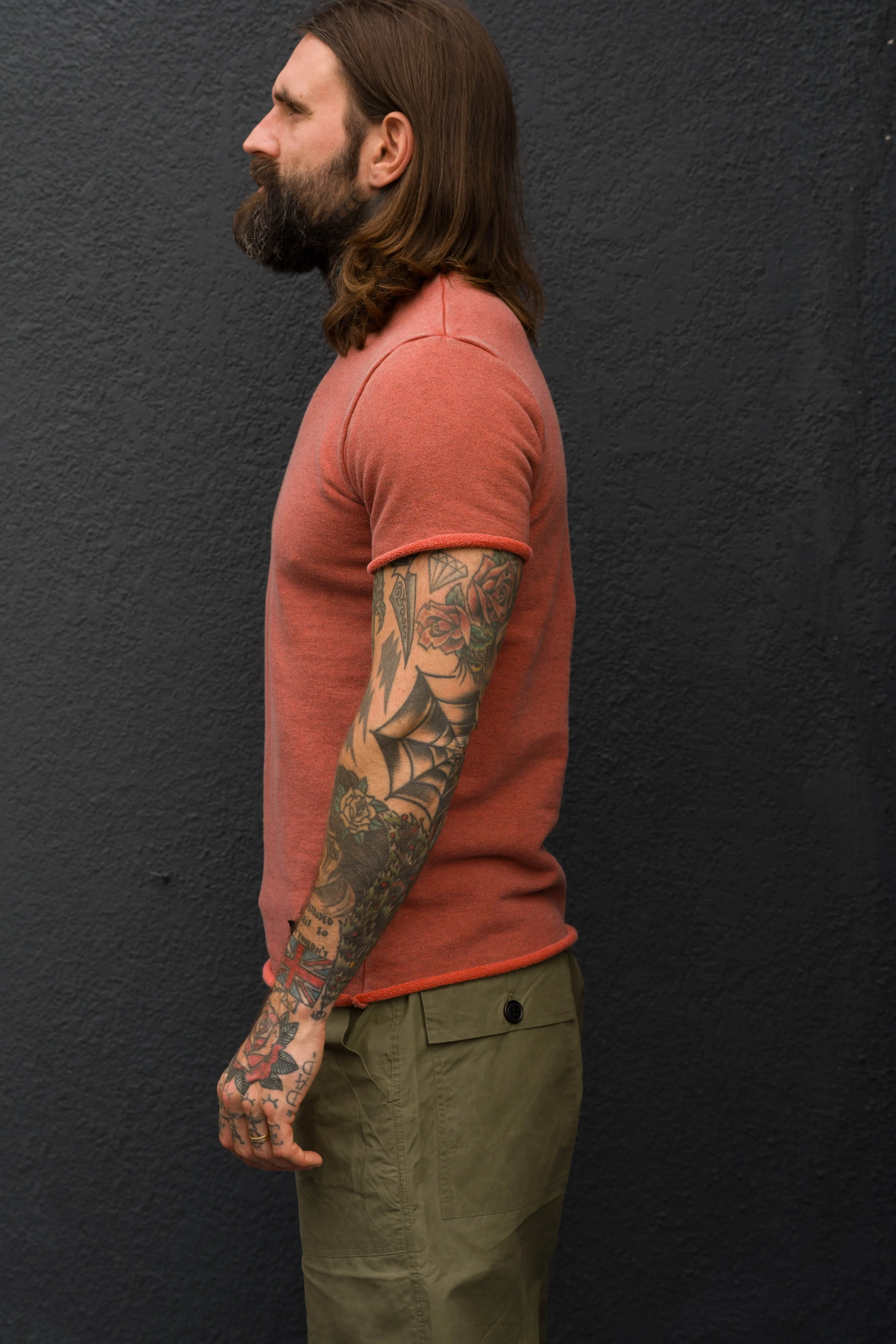 Scorpion Raw Tee - Red Mix sold by Indigo and Goods product image thumbnail 4