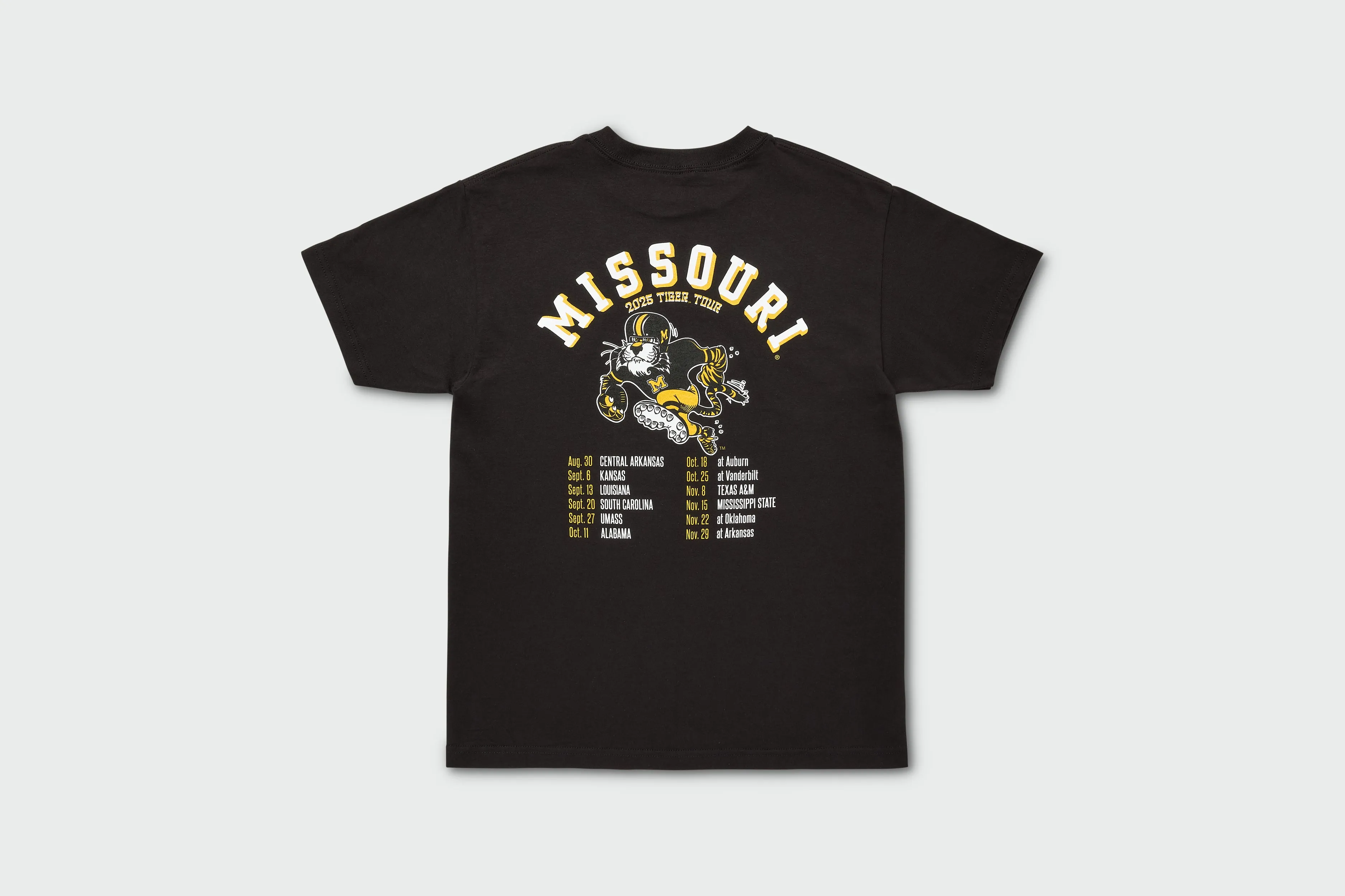 Missouri Tigers 2025 Football Tour Tee sold by Sandlot goods product image thumbnail 3