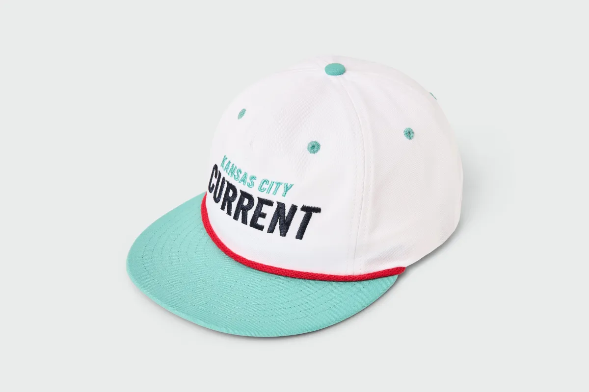 KC Current 90s Snapback made by Sandlot goods