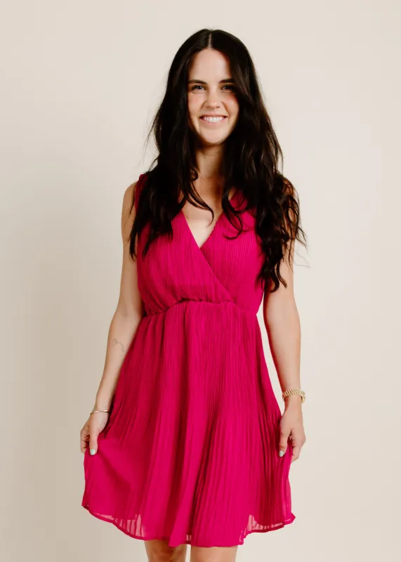 Nights Out Dress - Magenta sold by Vinnie Louise