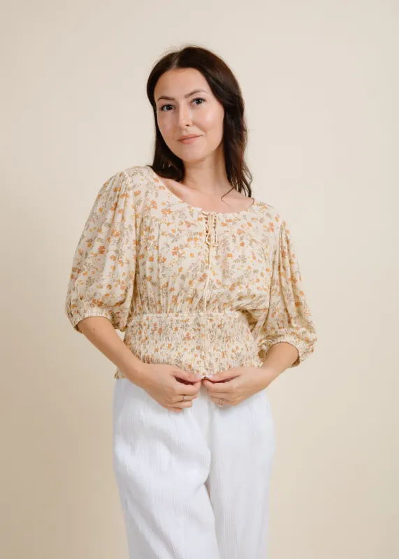 Birdie Floral Blouse sold by Vinnie Louise