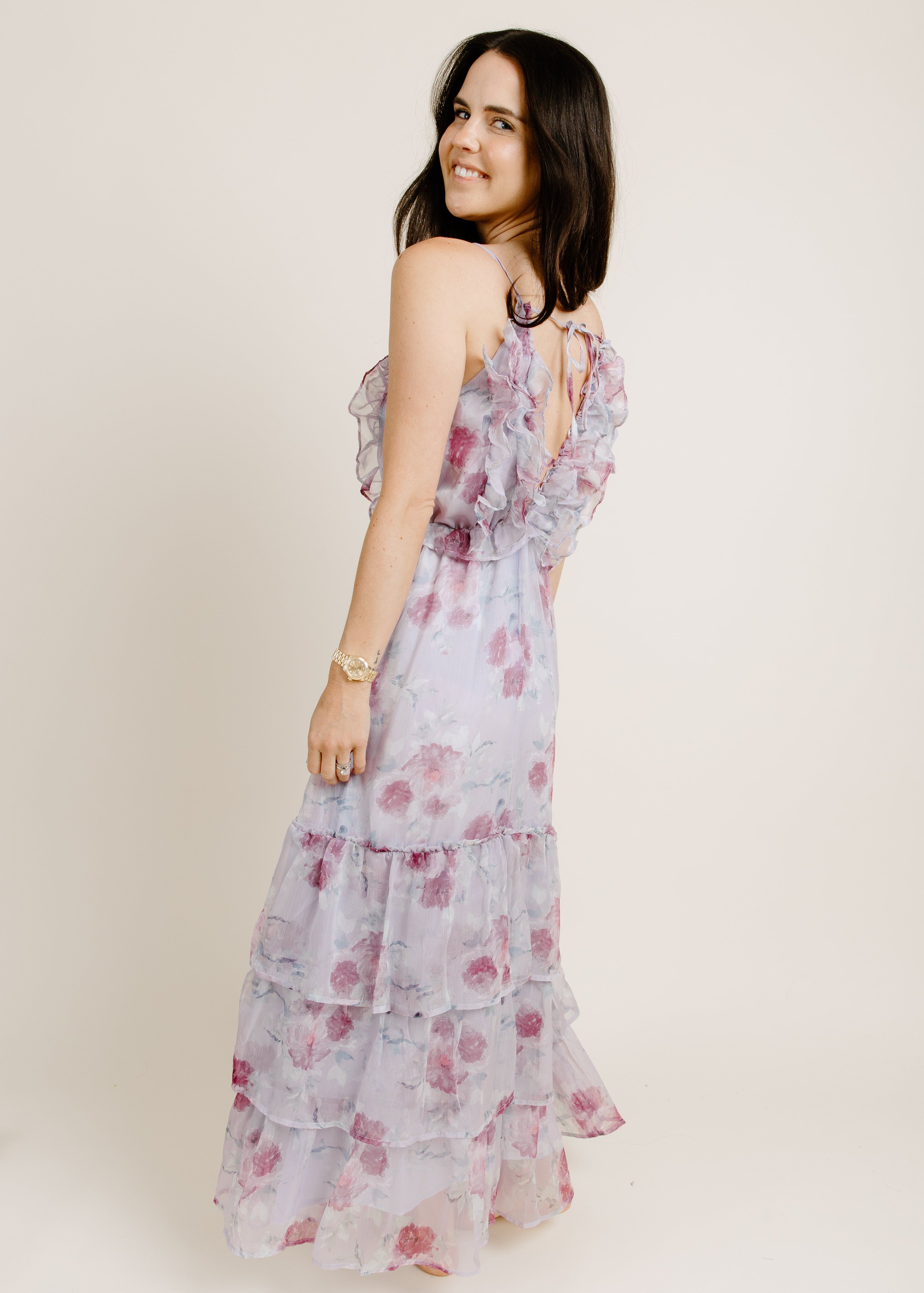 Purple Dreams Maxi Dress sold by Vinnie Louise product image thumbnail 4
