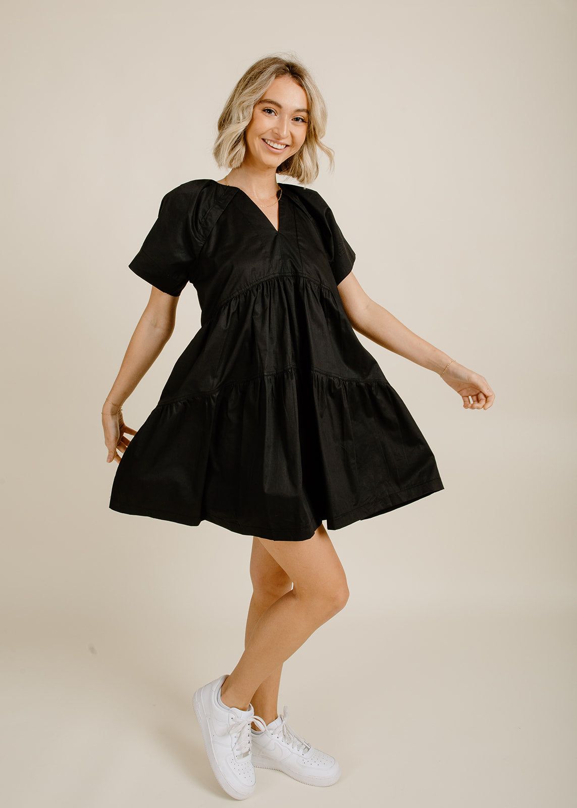 Blaire Mini Dress - Black sold by Vinnie Louise