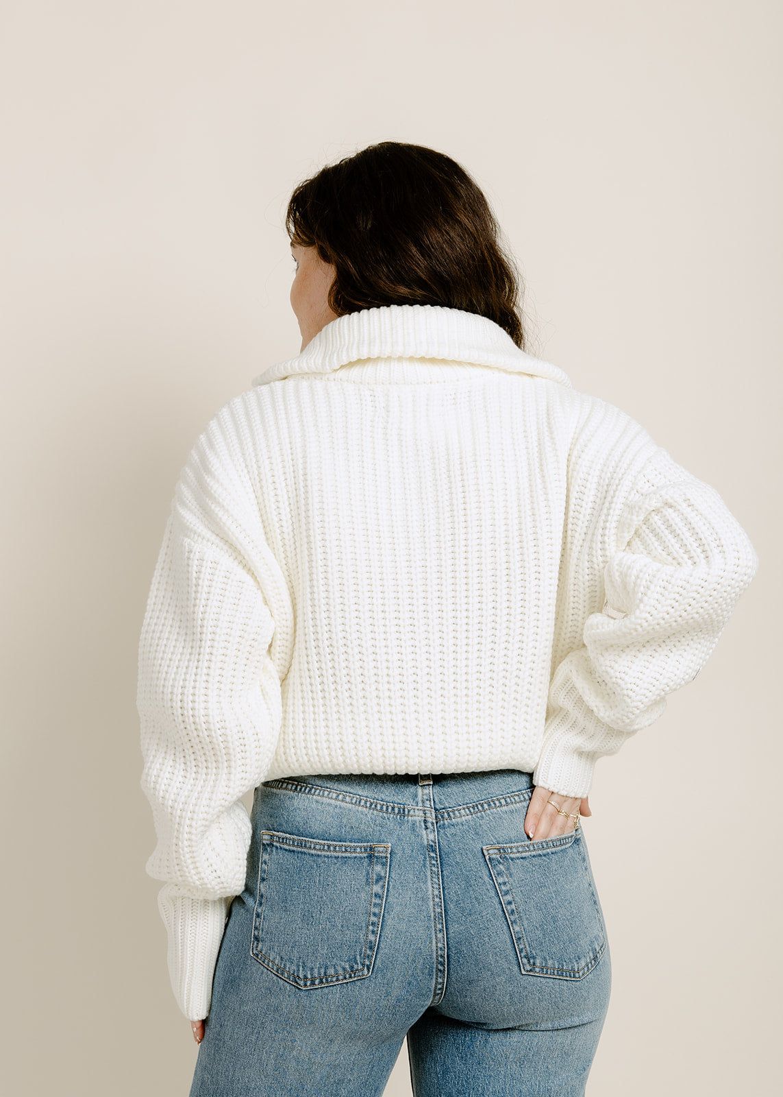 Greta Zip Pullover sold by Vinnie Louise product image thumbnail 4