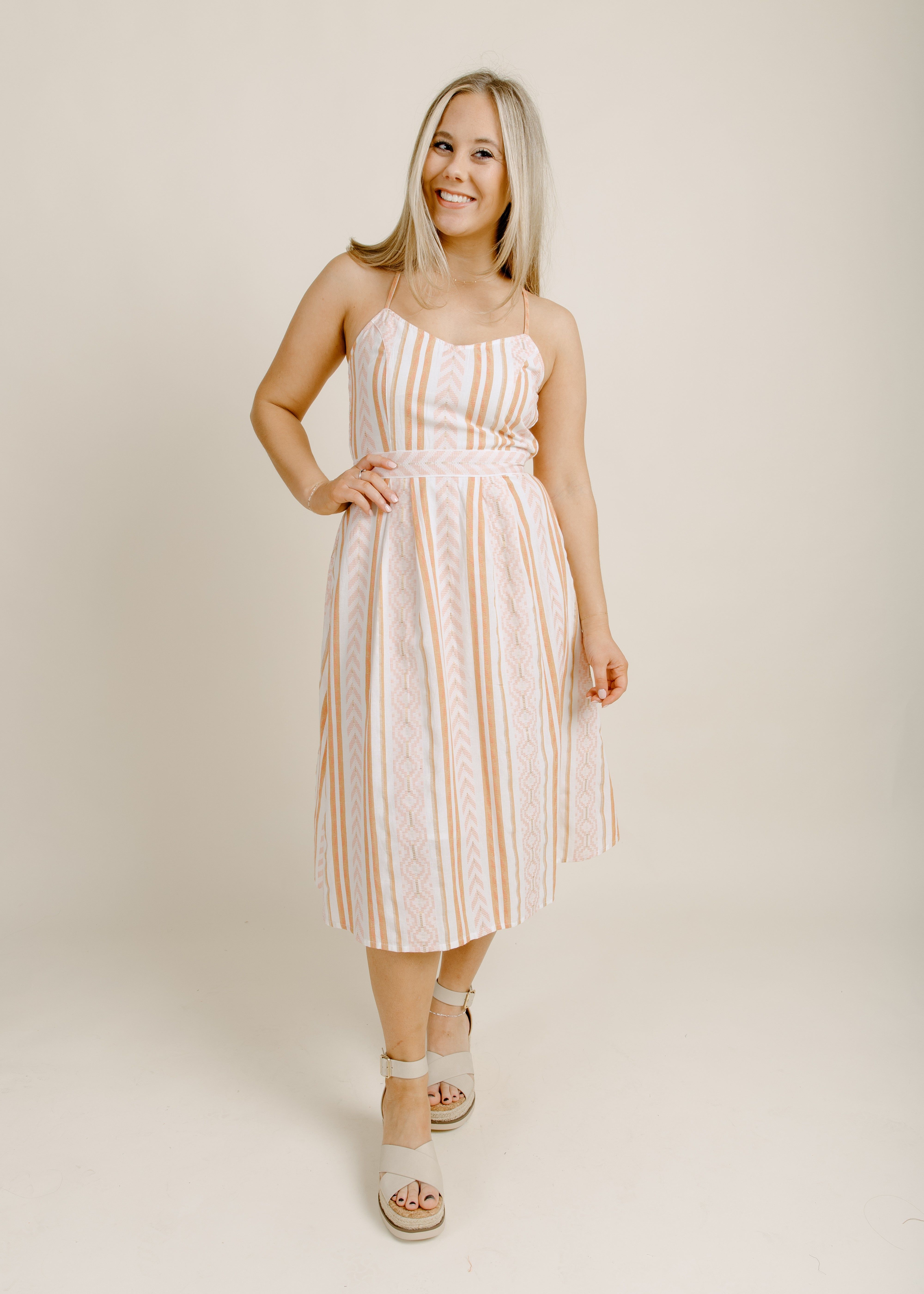 Luciana Midi Dress sold by Vinnie Louise